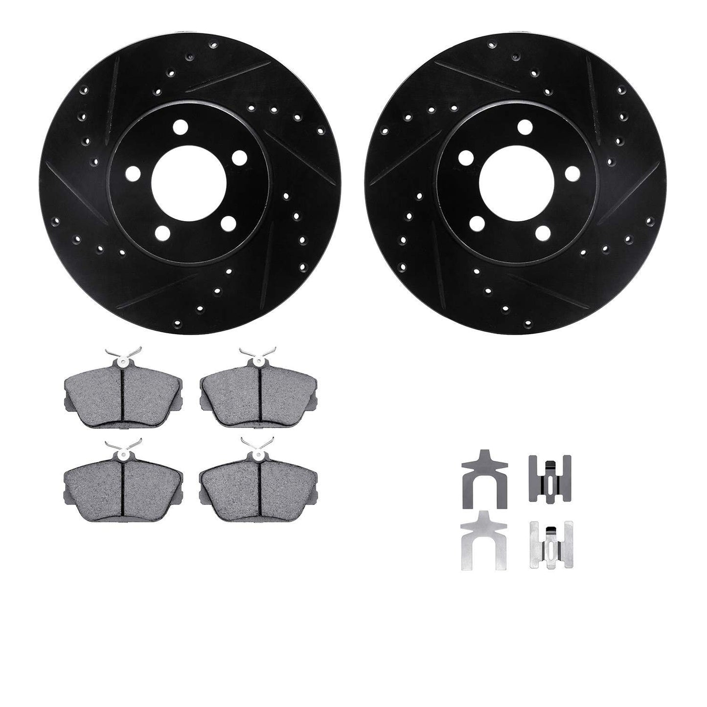 Dynamic Friction Company Disc Brake Kit 8512-54337