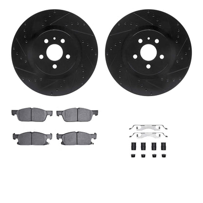 Dynamic Friction Company Disc Brake Kit 8512-55010