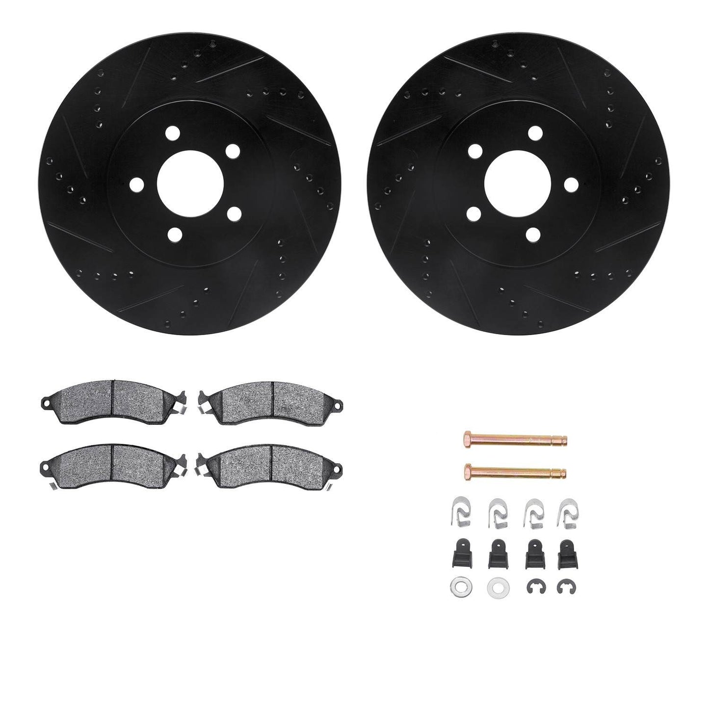 Dynamic Friction Company Disc Brake Kit 8512-55135