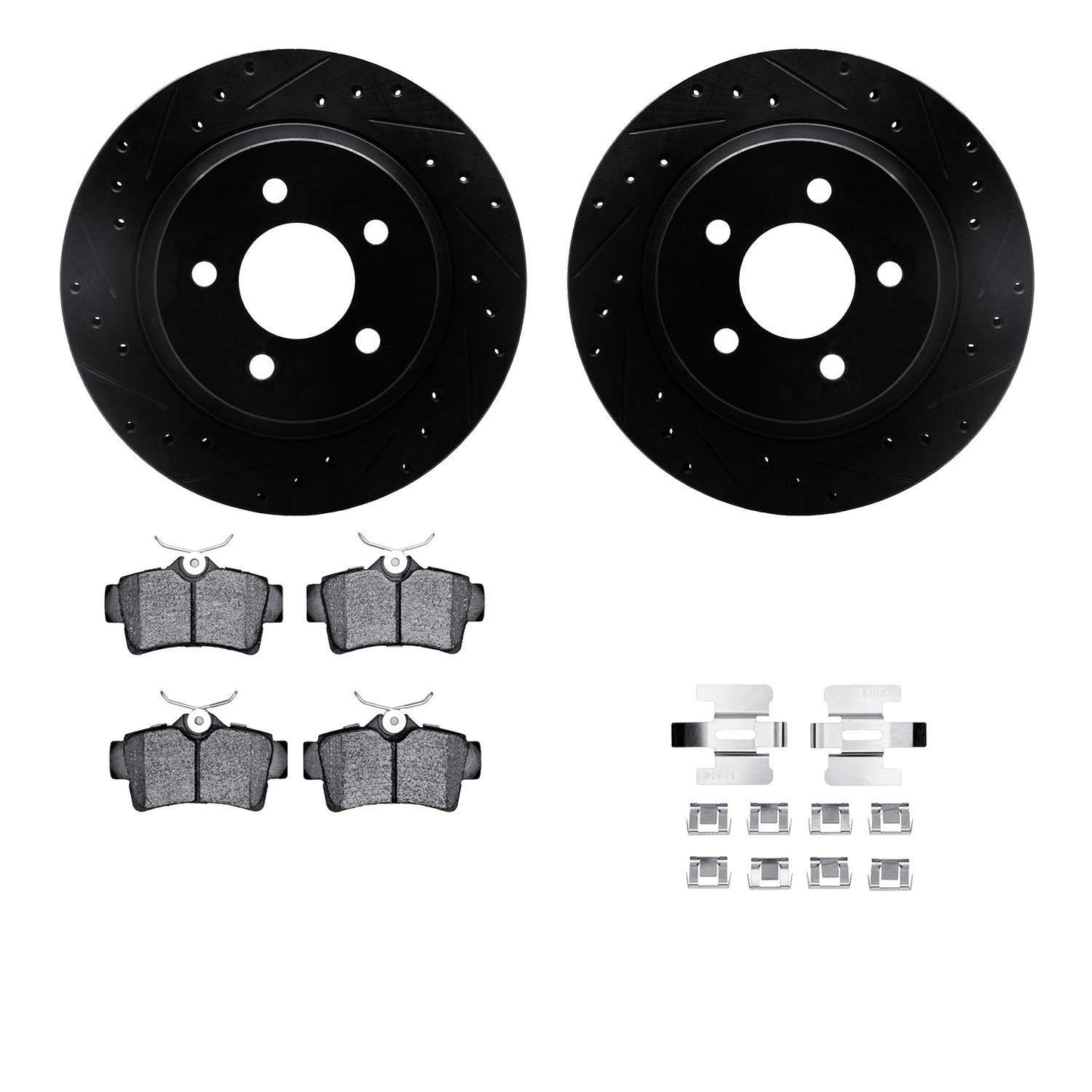 Dynamic Friction Company Disc Brake Kit 8512-55138