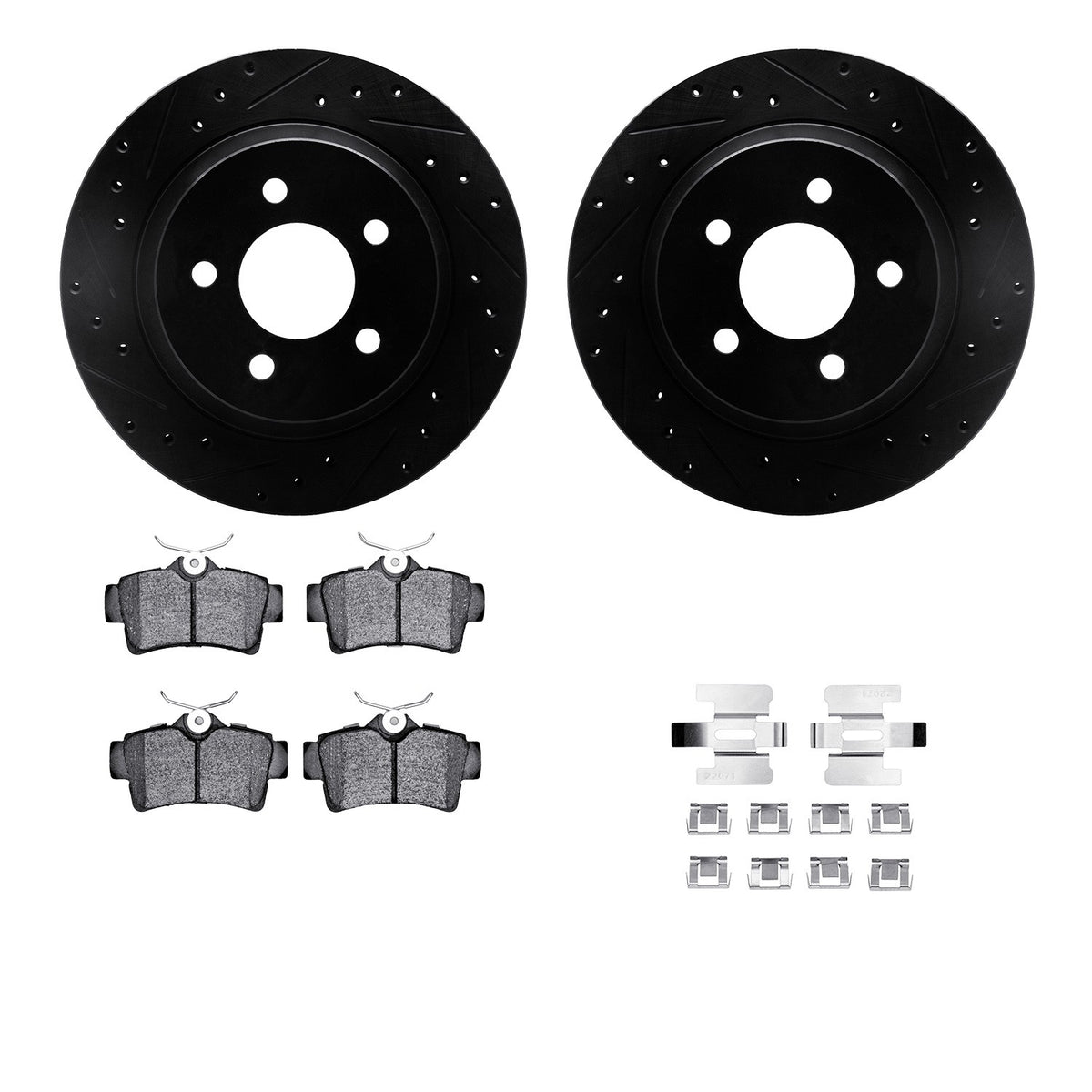 Dynamic Friction Company Disc Brake Kit 8512-55138