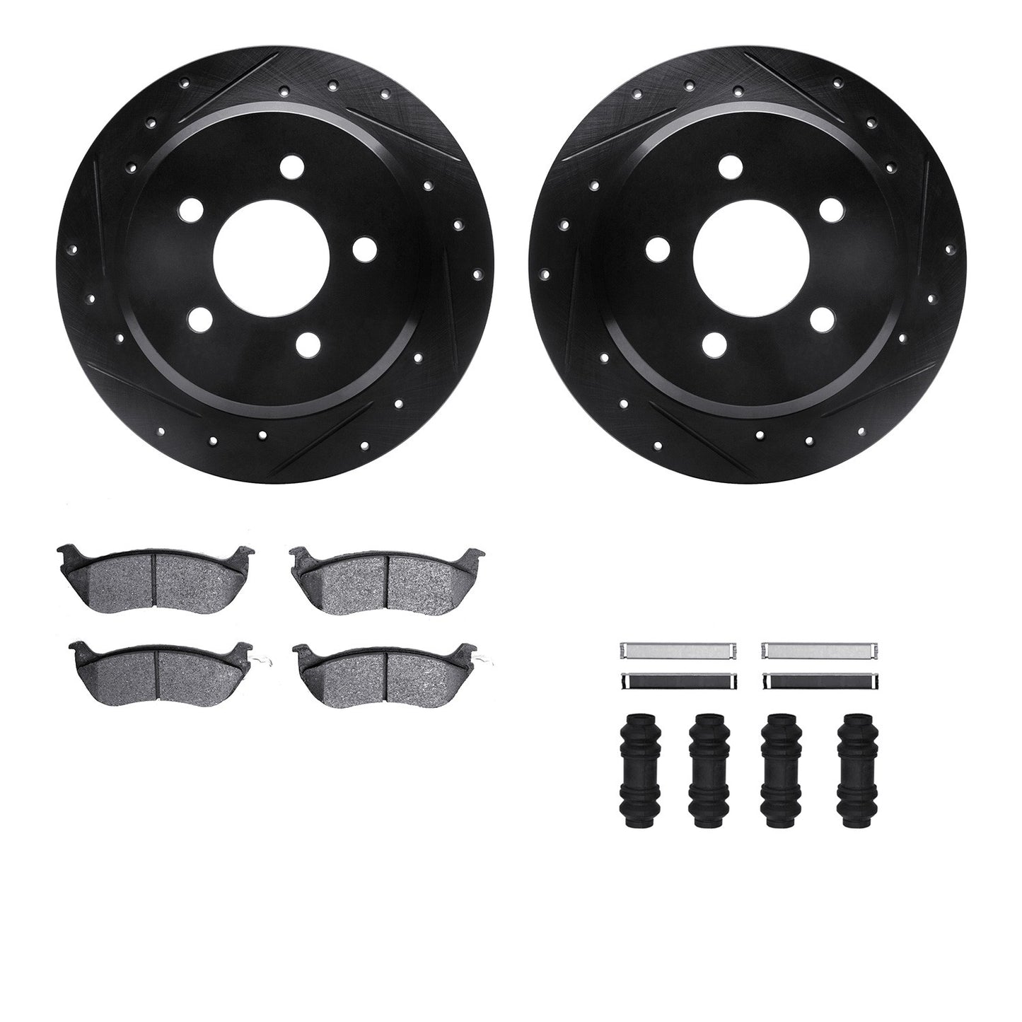 Dynamic Friction Company Disc Brake Kit 8512-56076
