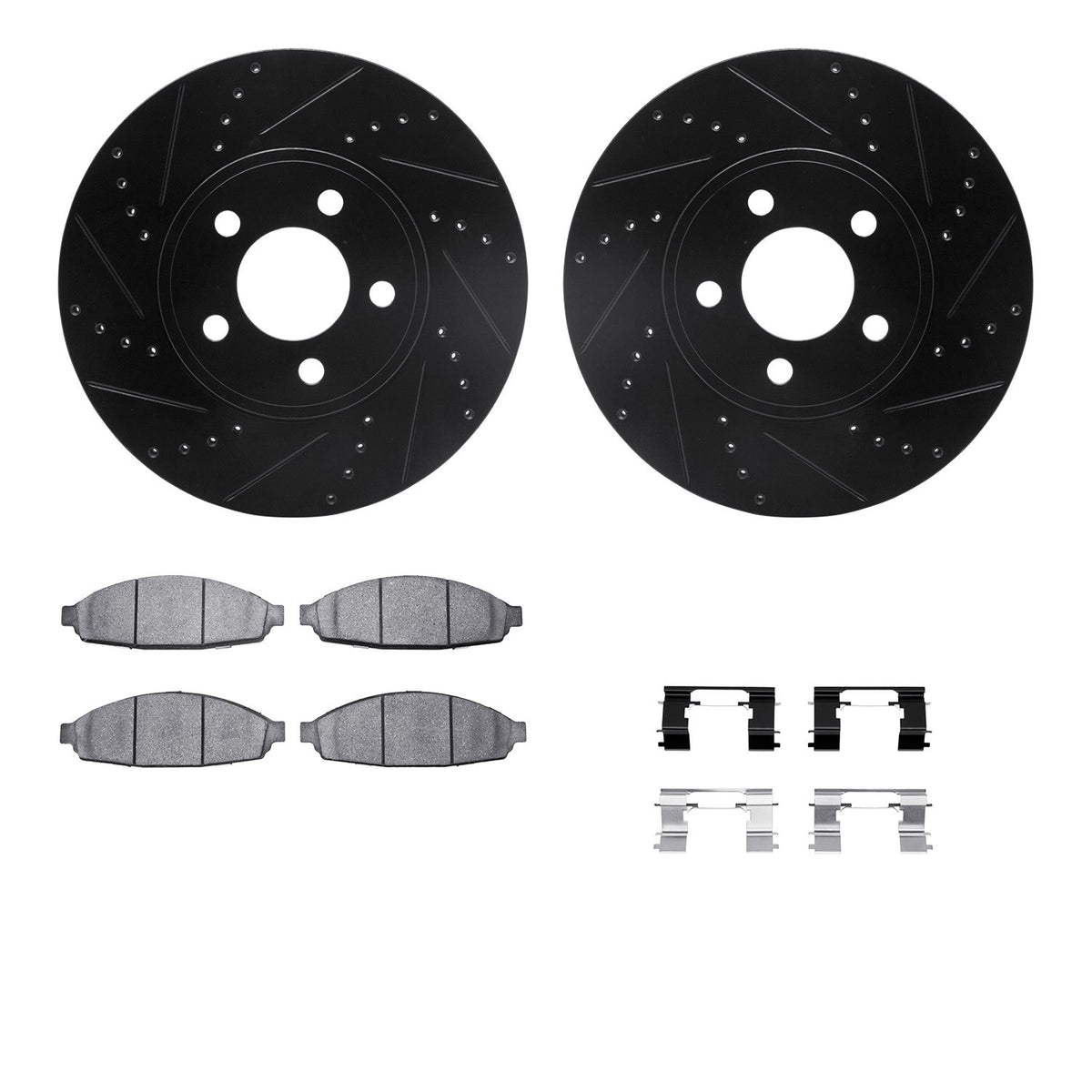 Dynamic Friction Company Disc Brake Kit 8512-56109