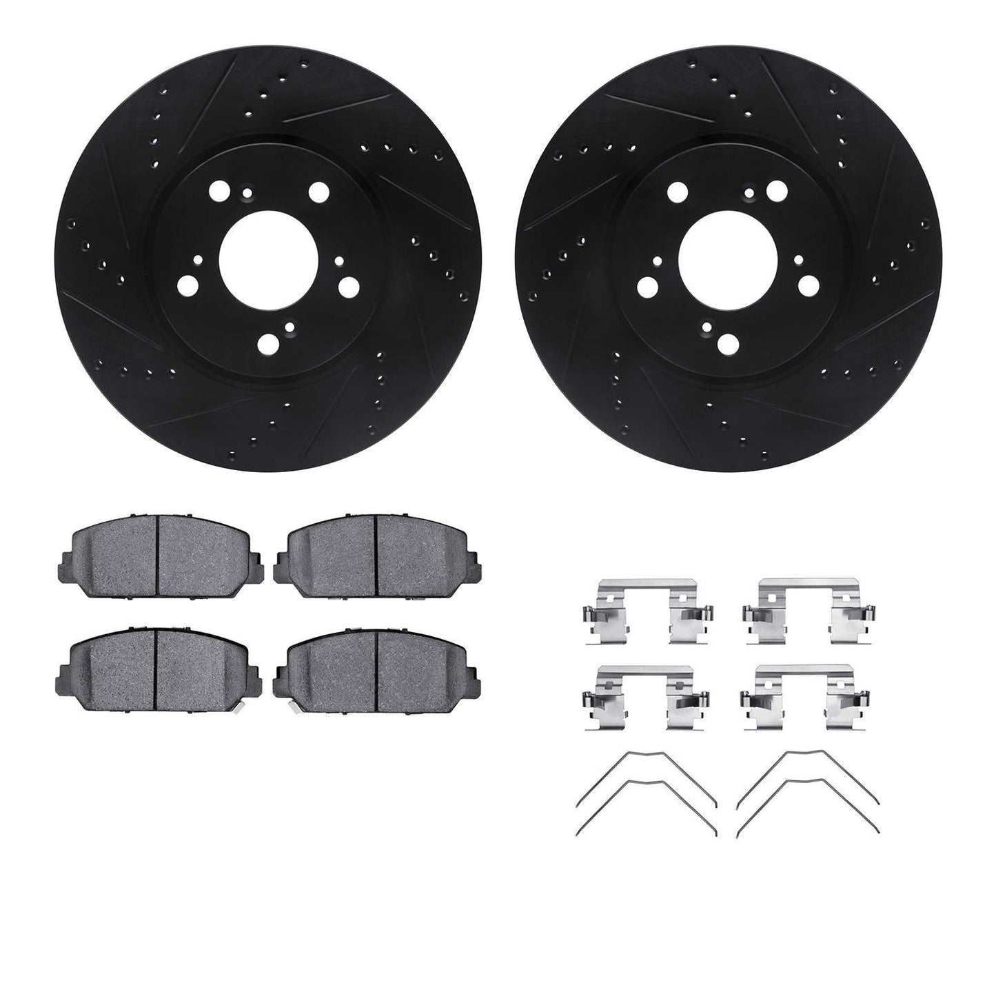 Dynamic Friction Company Disc Brake Kit 8512-58031