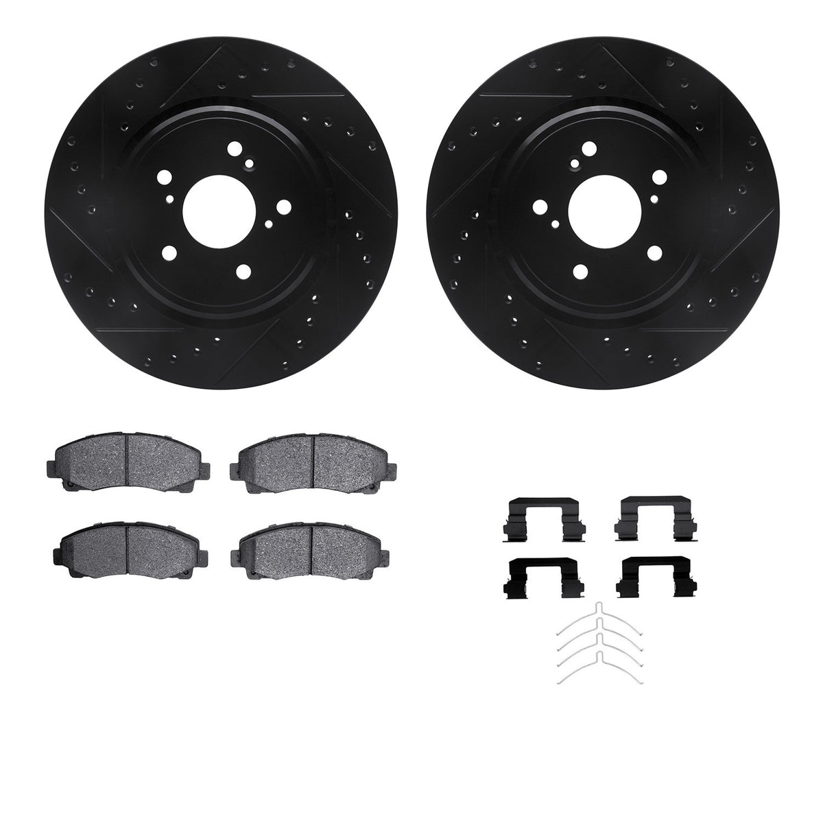 Dynamic Friction Company Disc Brake Kit 8512-58036
