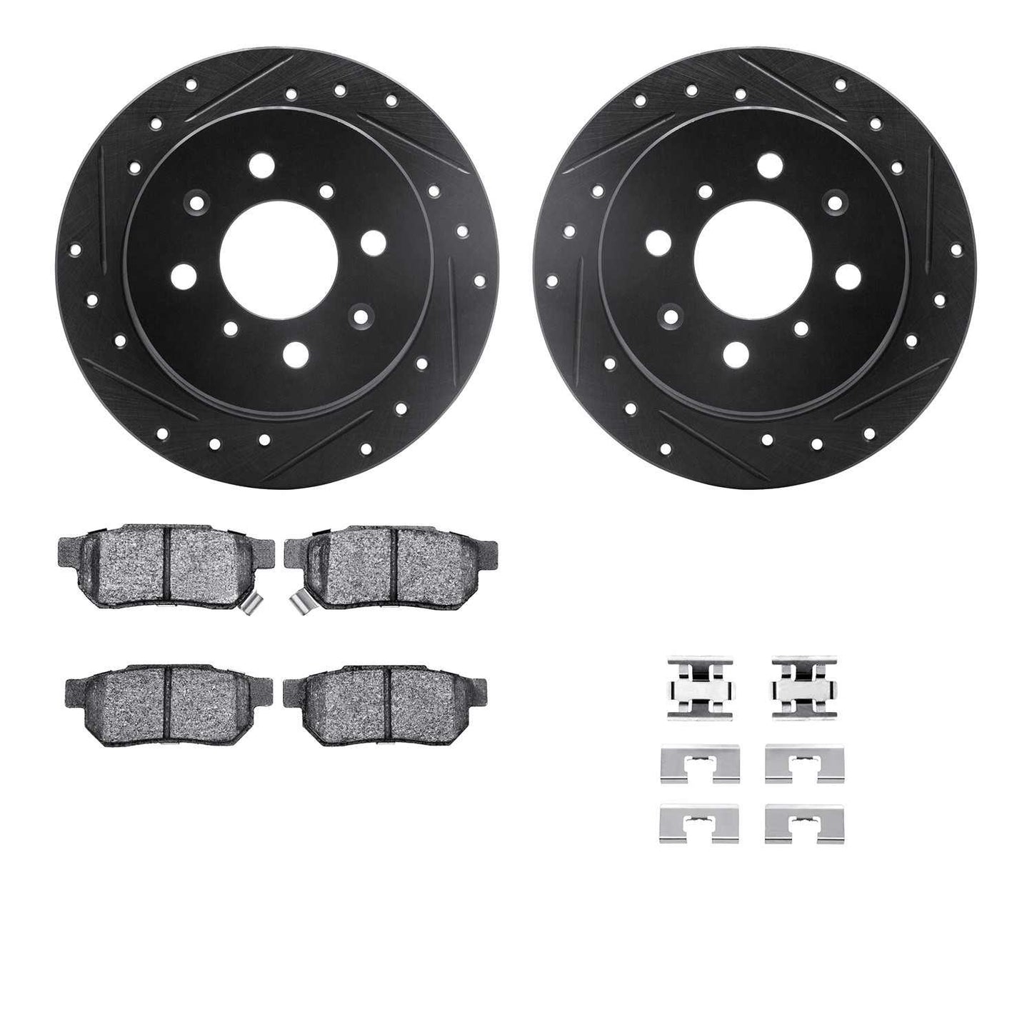 Dynamic Friction Company Disc Brake Kit 8512-59008