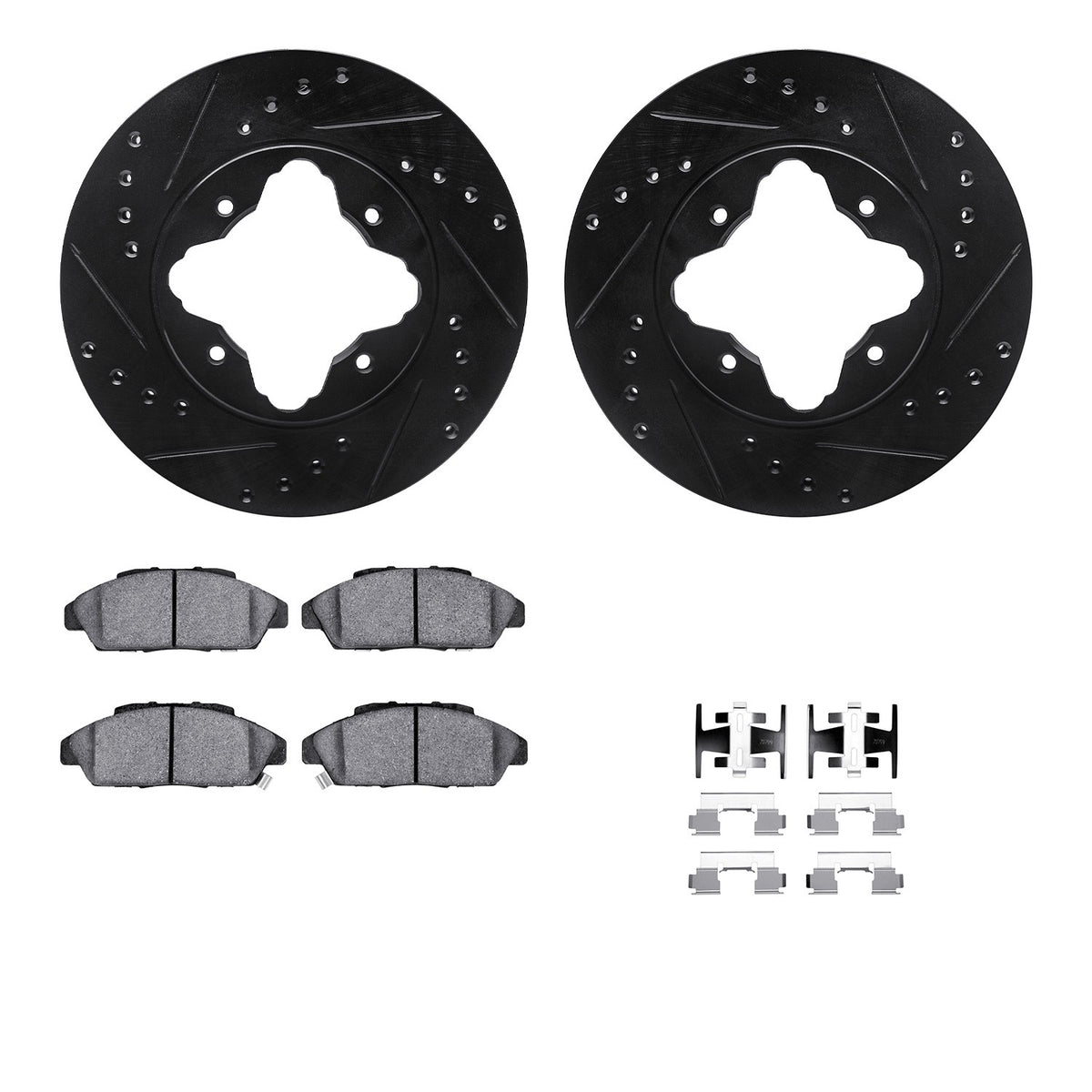 Dynamic Friction Company Disc Brake Kit 8512-59019