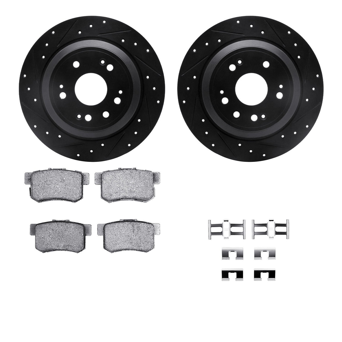 Dynamic Friction Company Disc Brake Kit 8512-59045