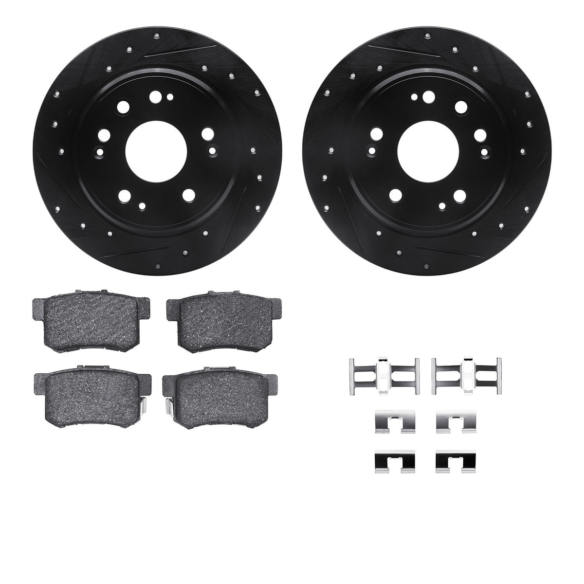 Dynamic Friction Company Disc Brake Kit 8512-59072