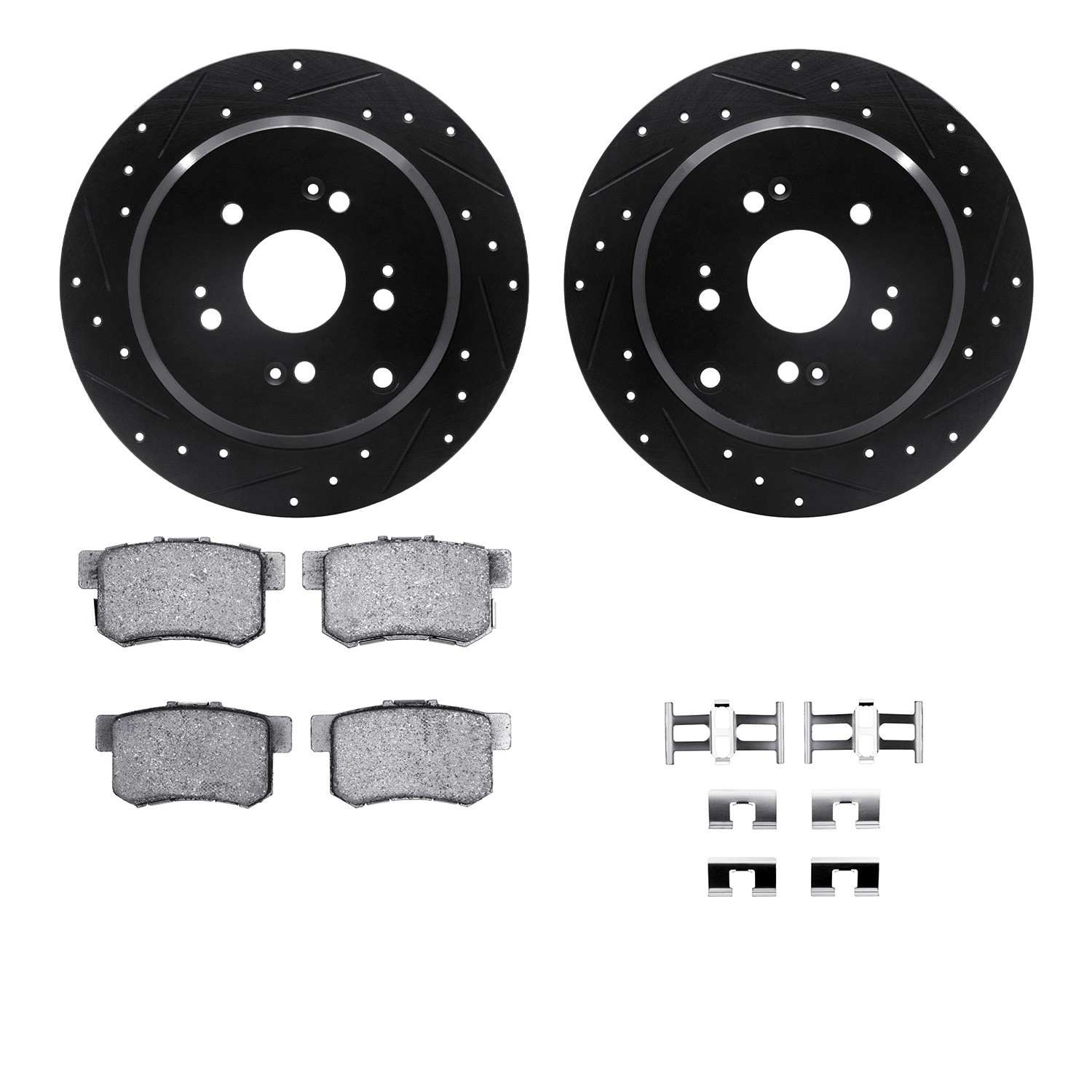 Dynamic Friction Company Disc Brake Kit 8512-59076