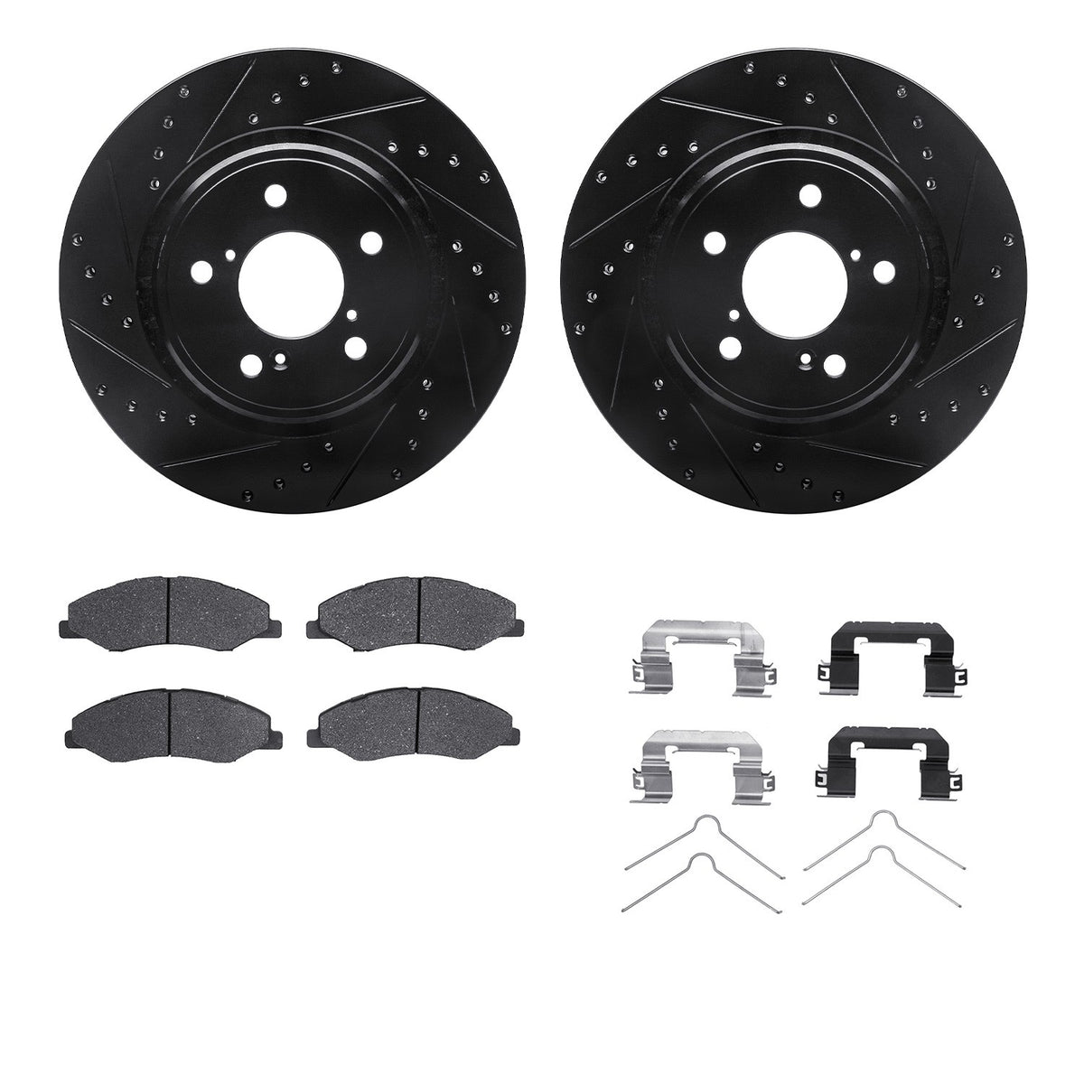 Dynamic Friction Company Disc Brake Kit 8512-59090