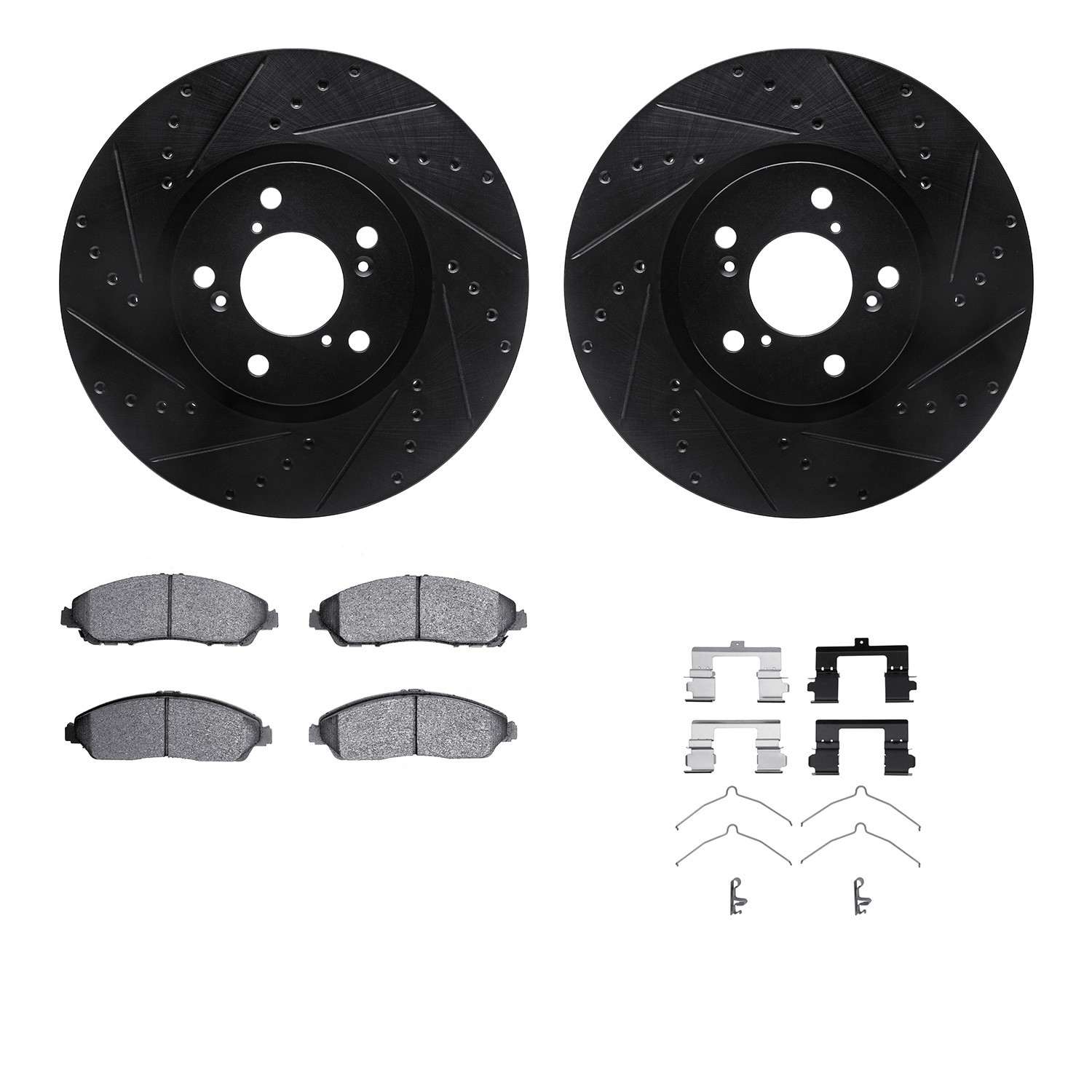 Dynamic Friction Company Disc Brake Kit 8512-59100