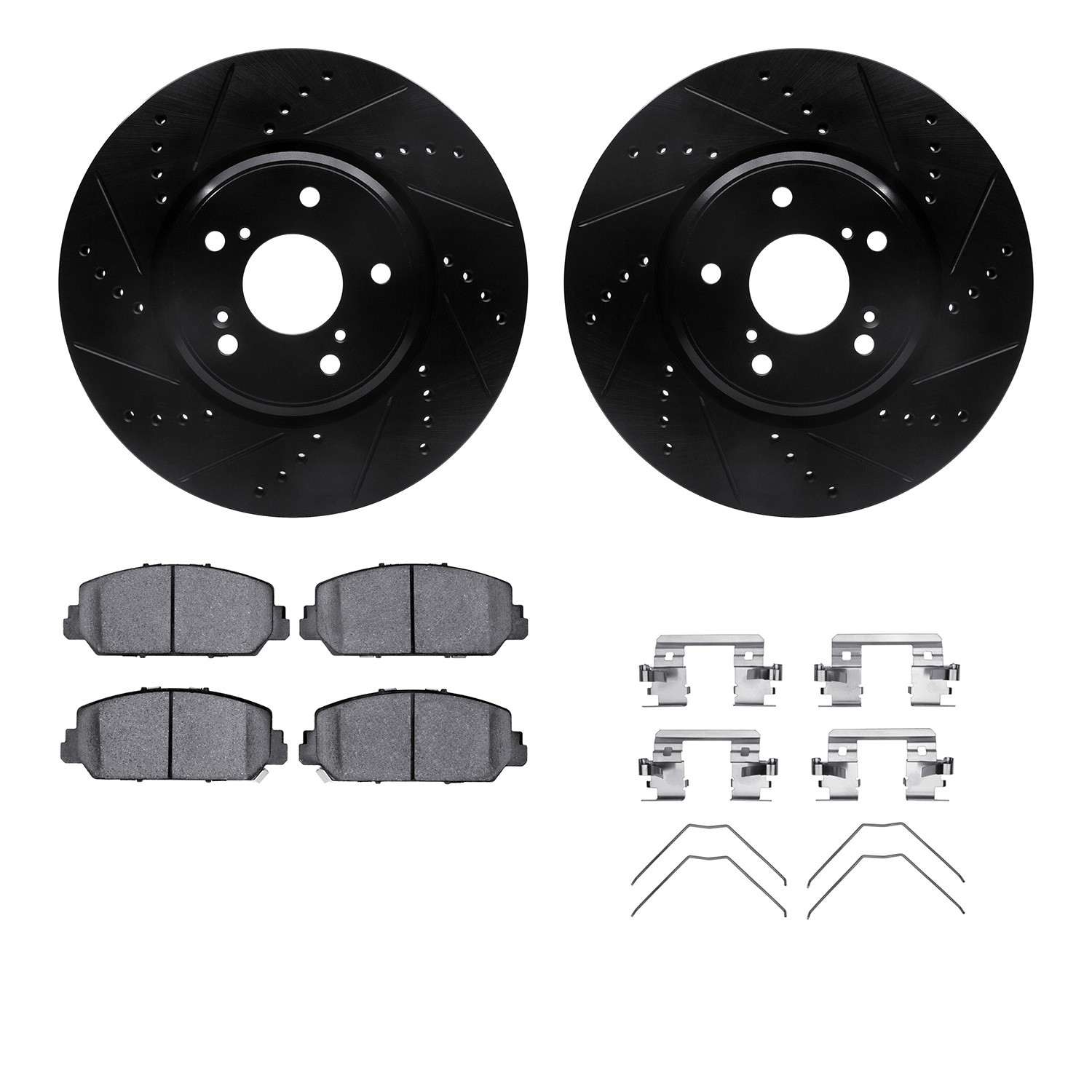 Dynamic Friction Company Disc Brake Kit 8512-59114