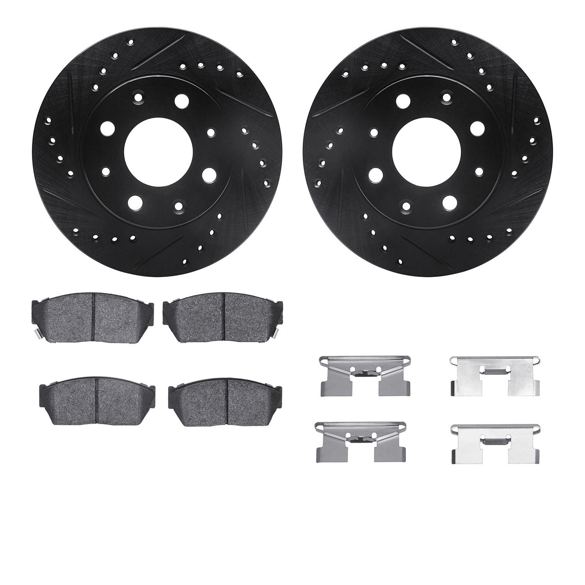 Dynamic Friction Company Disc Brake Kit 8512-59118
