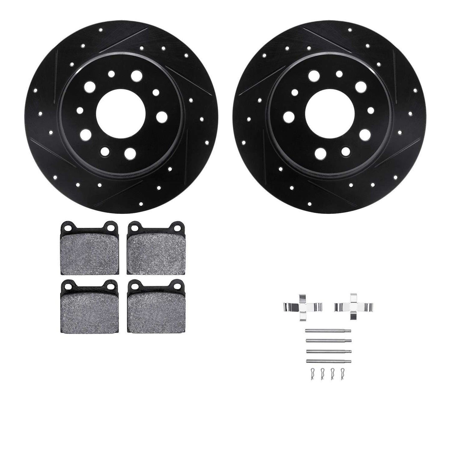 Dynamic Friction Company Disc Brake Kit 8512-63009