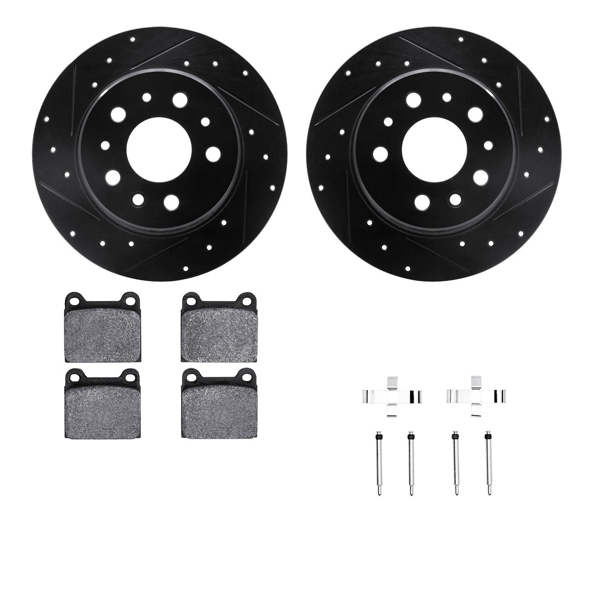 Dynamic Friction Company Disc Brake Kit 8512-63010