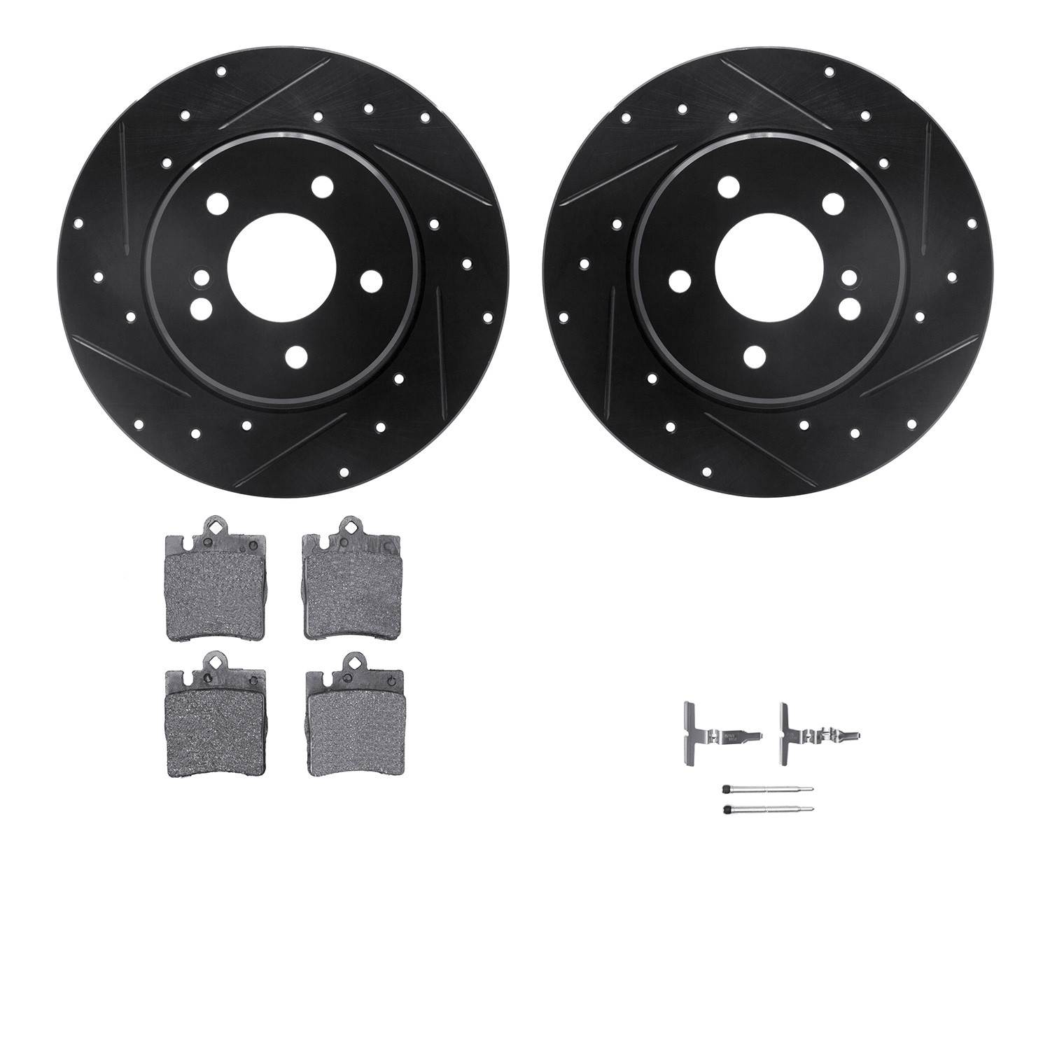 Dynamic Friction Company Disc Brake Kit 8512-63041