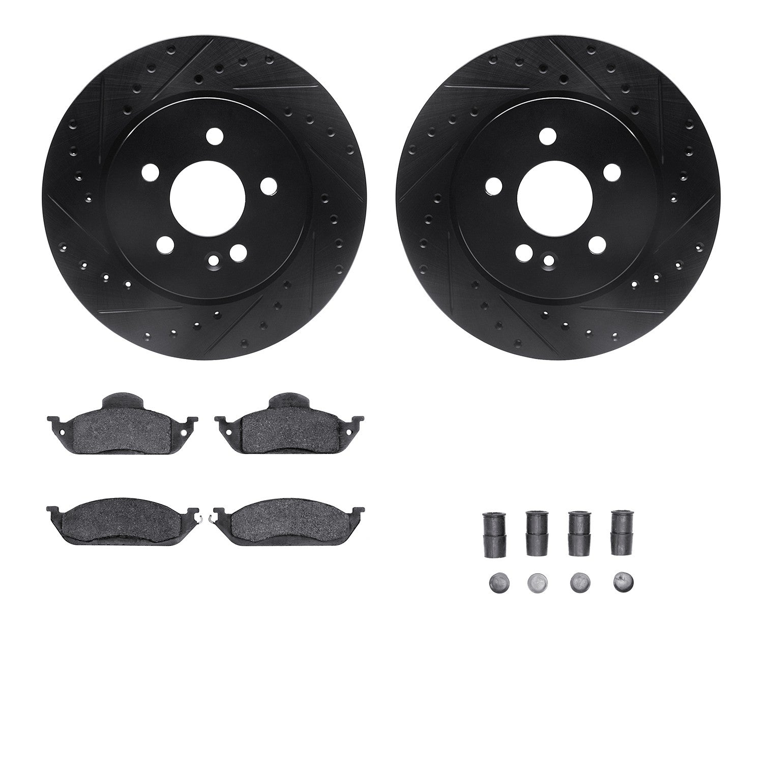 Dynamic Friction Company Disc Brake Kit 8512-63067