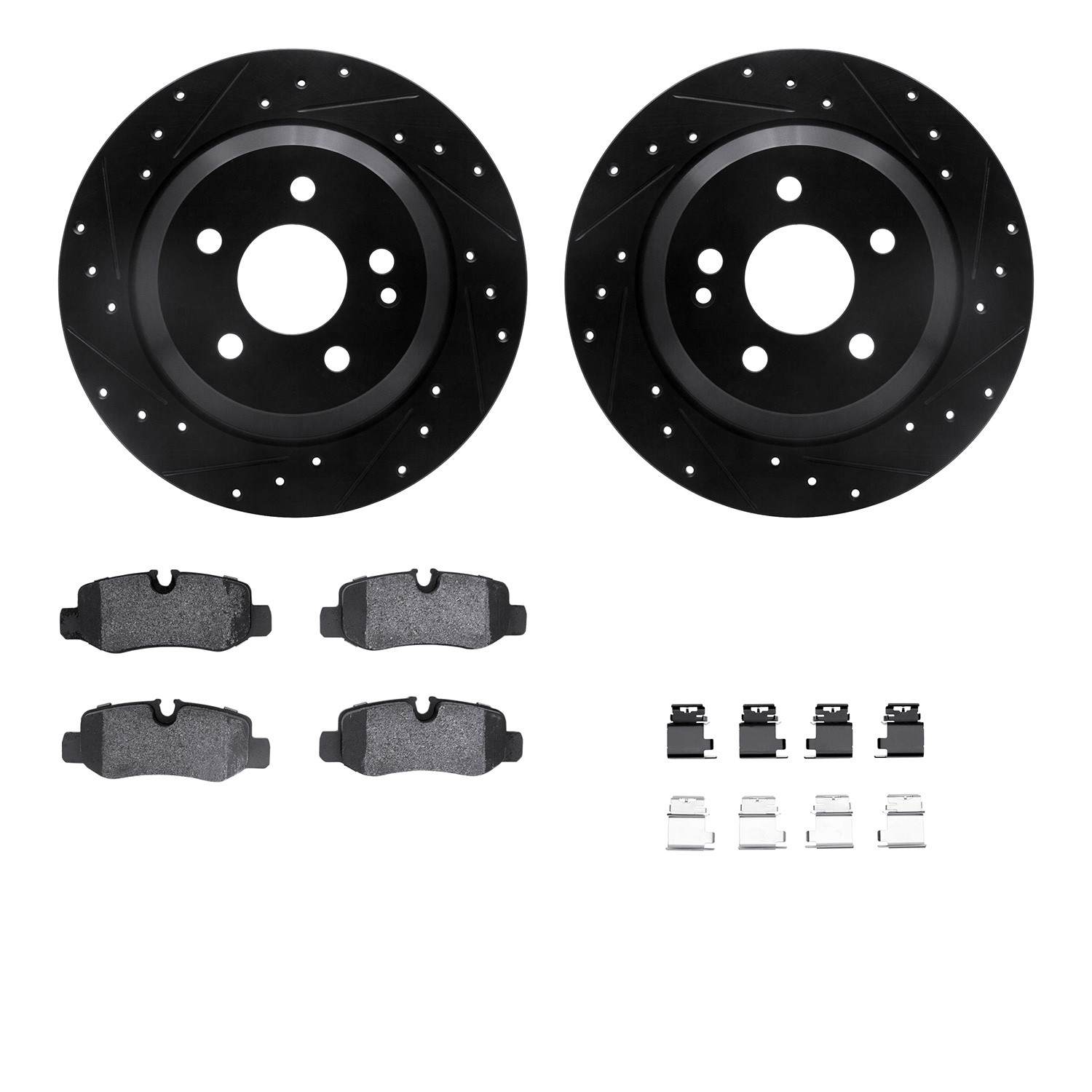 Dynamic Friction Company Disc Brake Kit 8512-63078