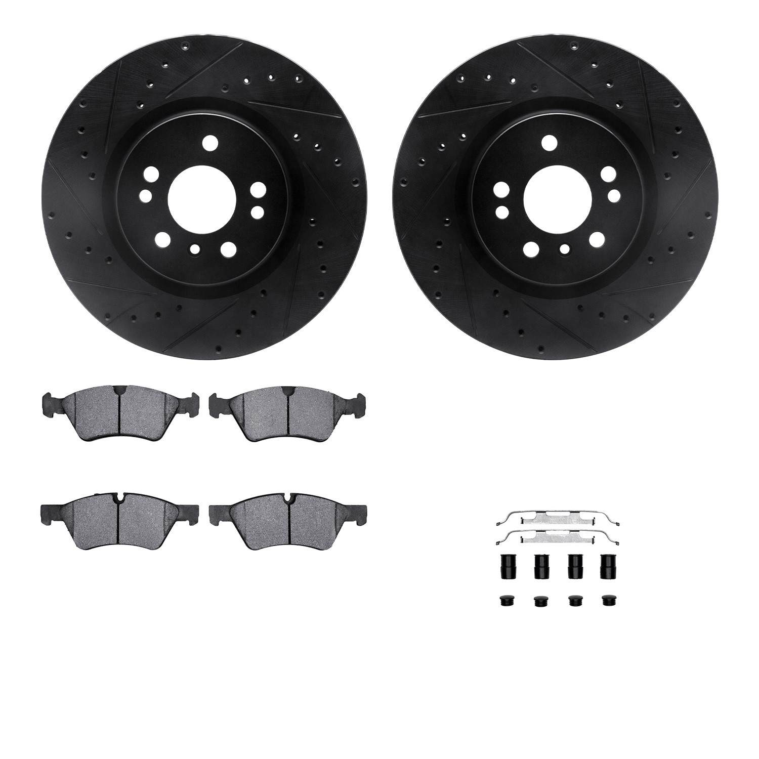 Dynamic Friction Company Disc Brake Kit 8512-63110