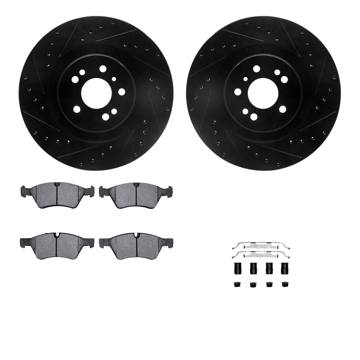 Dynamic Friction Company Disc Brake Kit 8512-63111