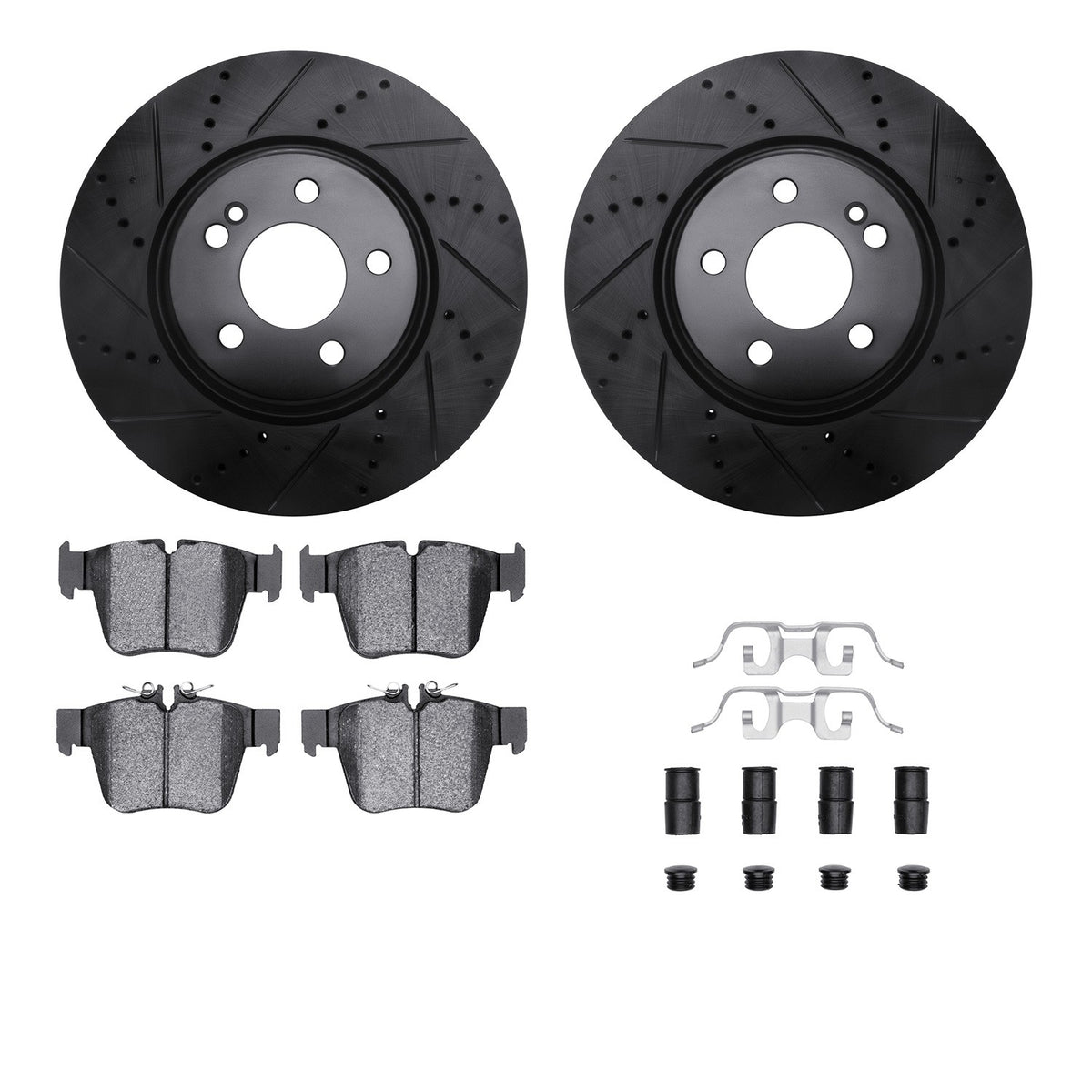Dynamic Friction Company Disc Brake Kit 8512-63145