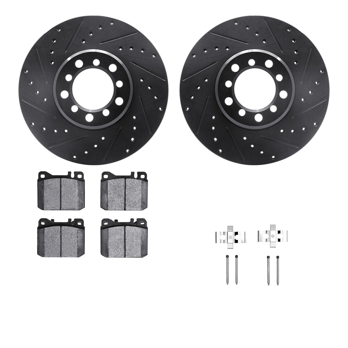 Dynamic Friction Company Disc Brake Kit 8512-63200
