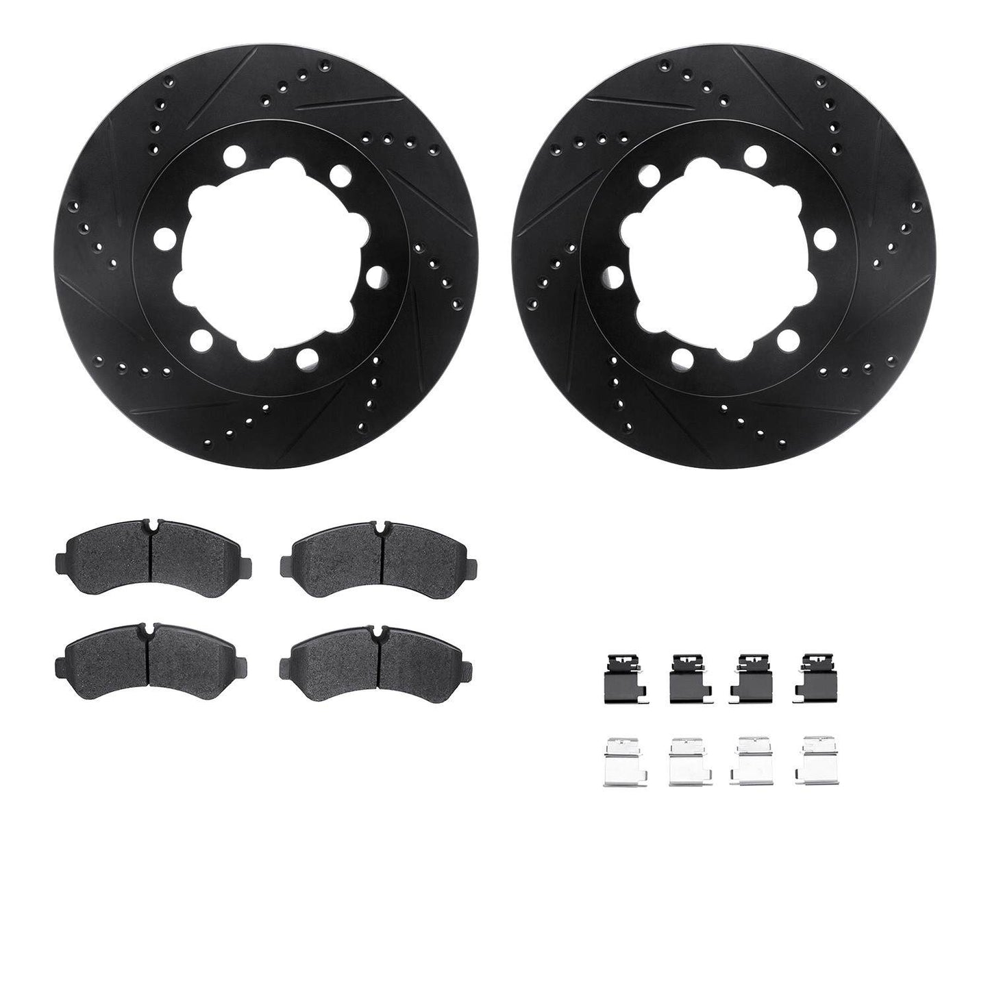 Dynamic Friction Company Disc Brake Kit 8512-63538