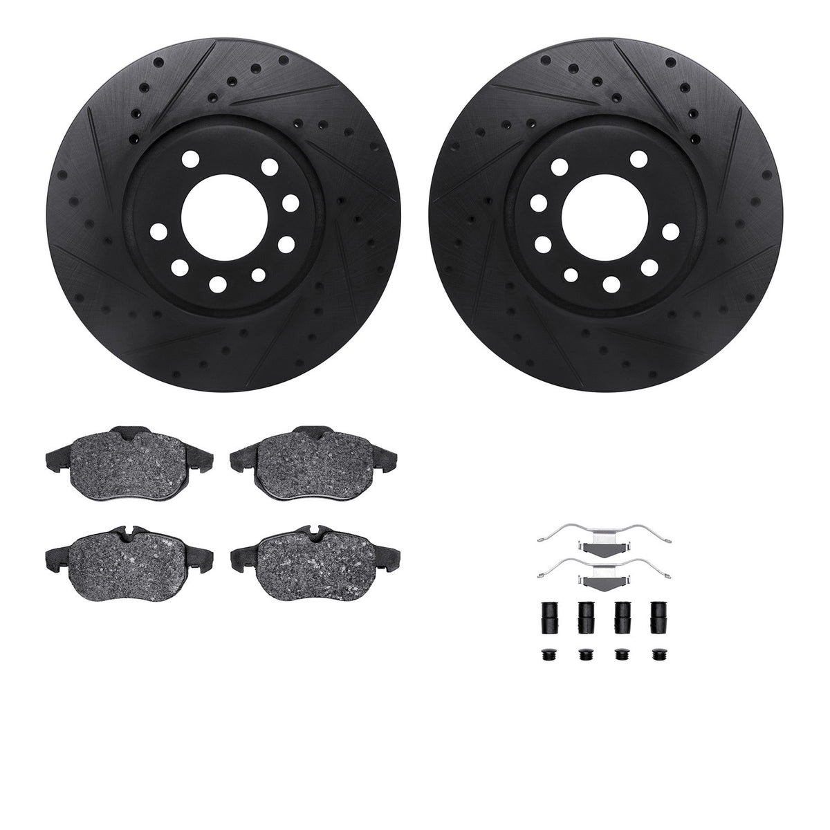 Dynamic Friction Company Disc Brake Kit 8512-65014