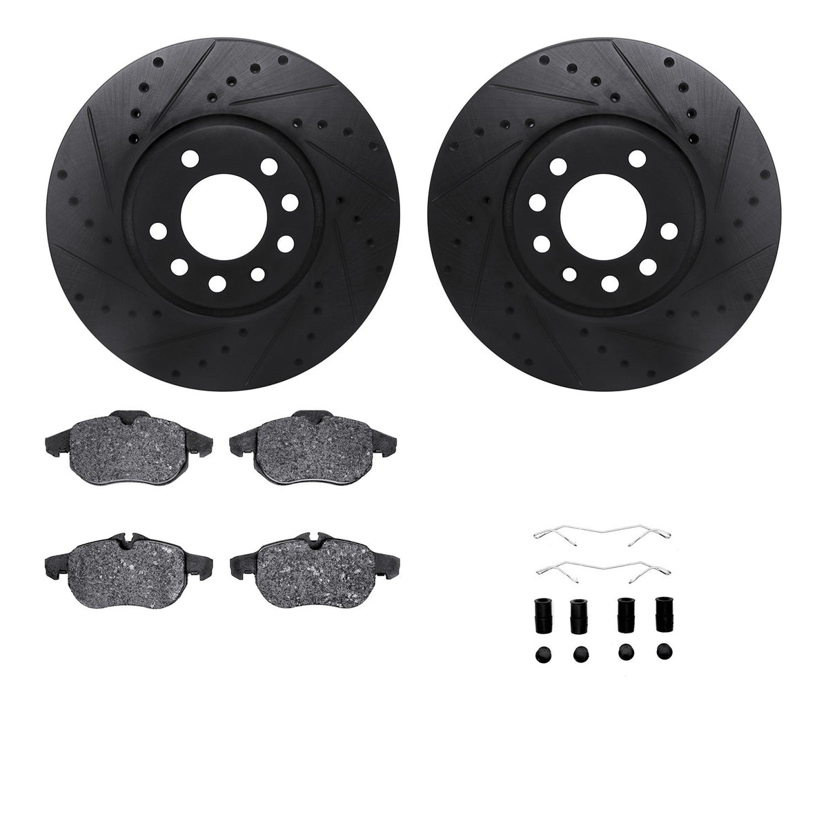 Dynamic Friction Company Disc Brake Kit 8512-65015