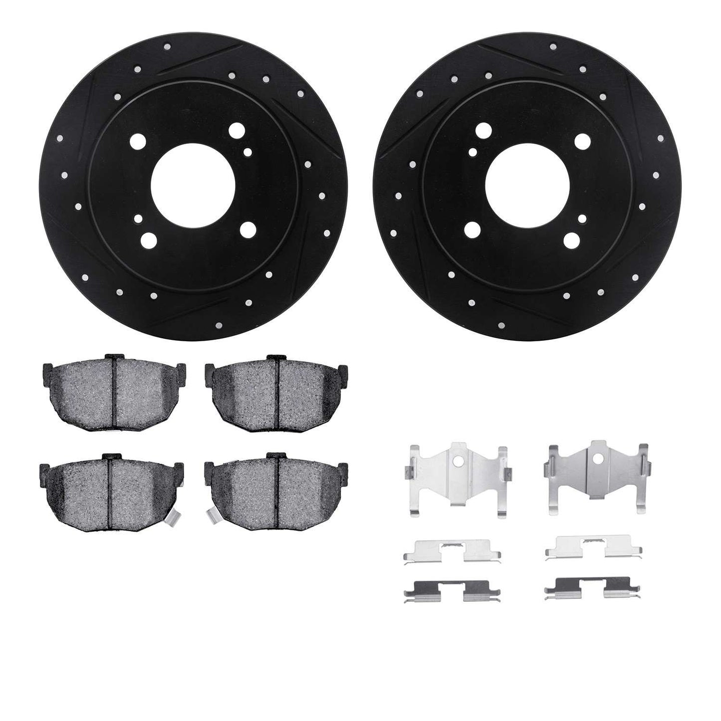 Dynamic Friction Company Disc Brake Kit 8512-67012