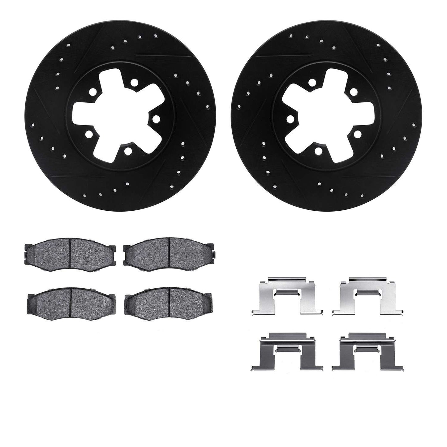 Dynamic Friction Company Disc Brake Kit 8512-67016