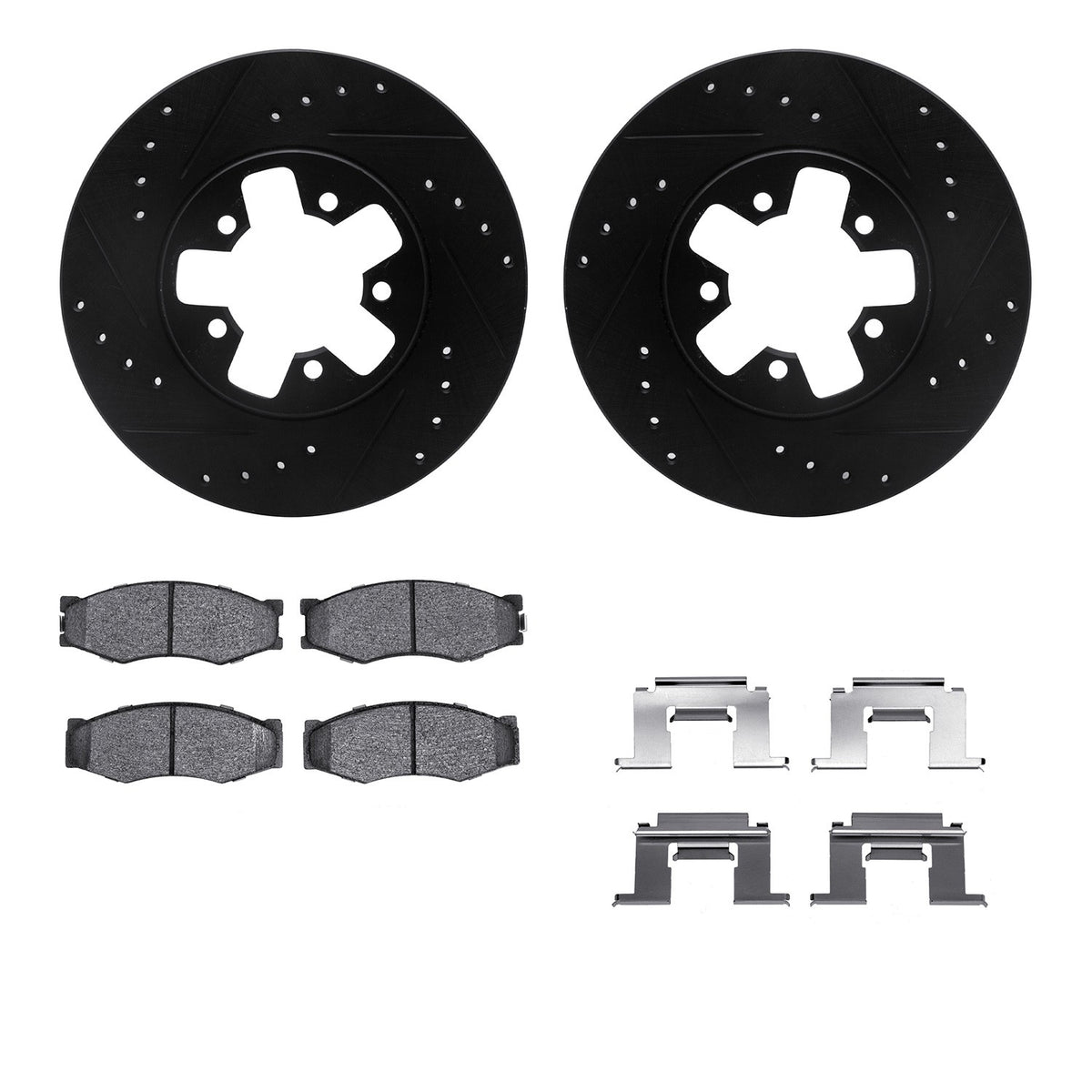 Dynamic Friction Company Disc Brake Kit 8512-67016