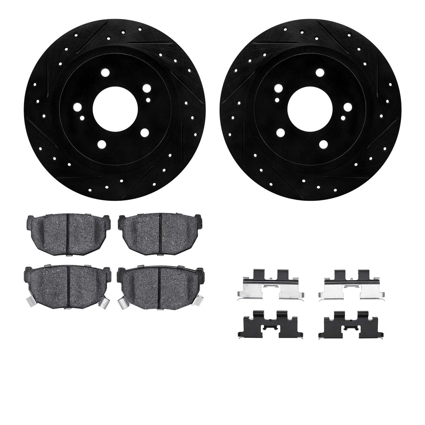 Dynamic Friction Company Disc Brake Kit 8512-67017