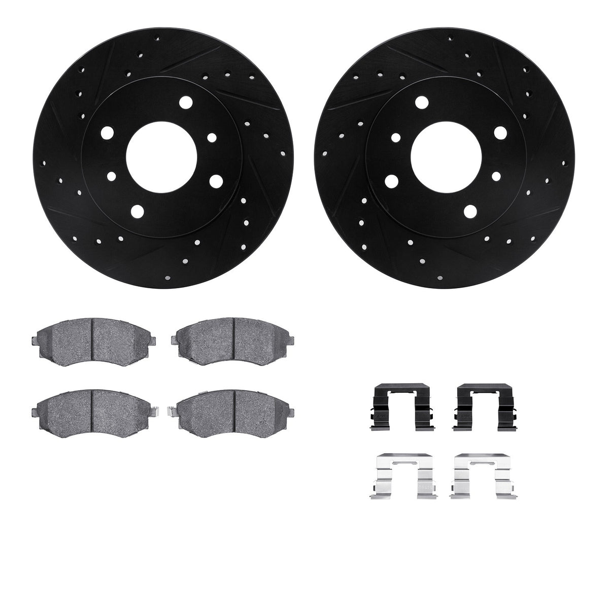 Dynamic Friction Company Disc Brake Kit 8512-67029