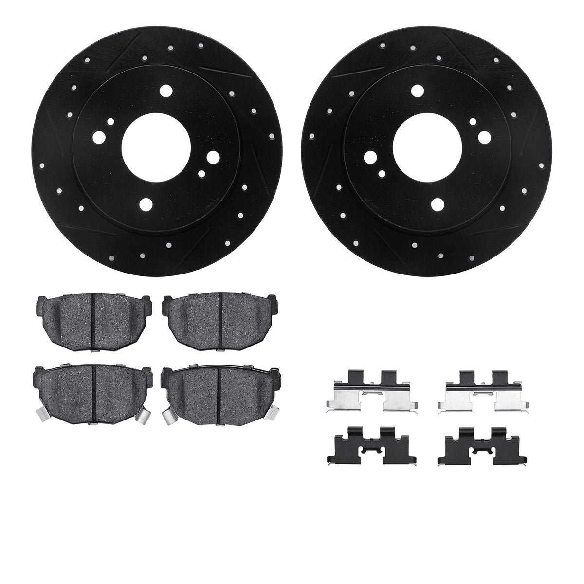 Dynamic Friction Company Disc Brake Kit 8512-67030