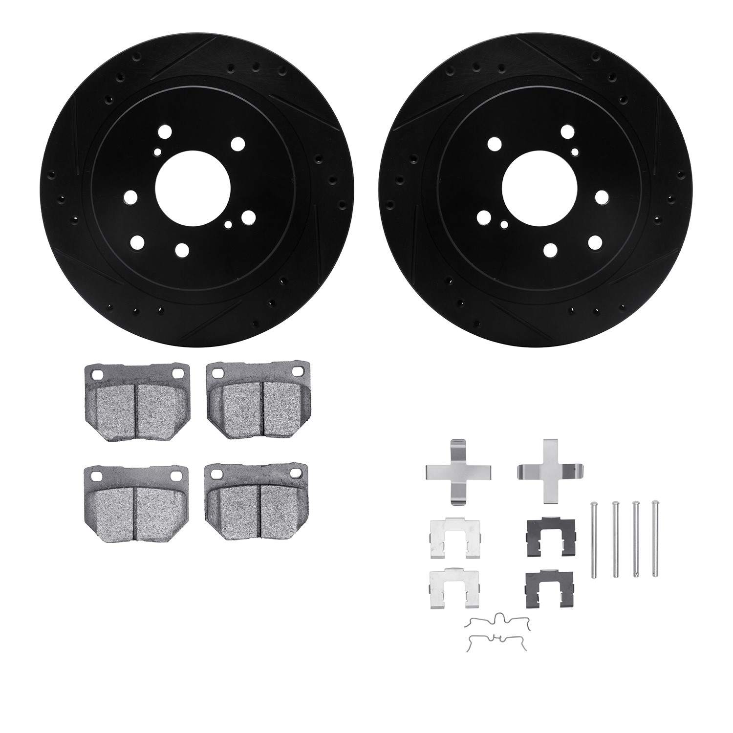 Dynamic Friction Company Disc Brake Kit 8512-67035