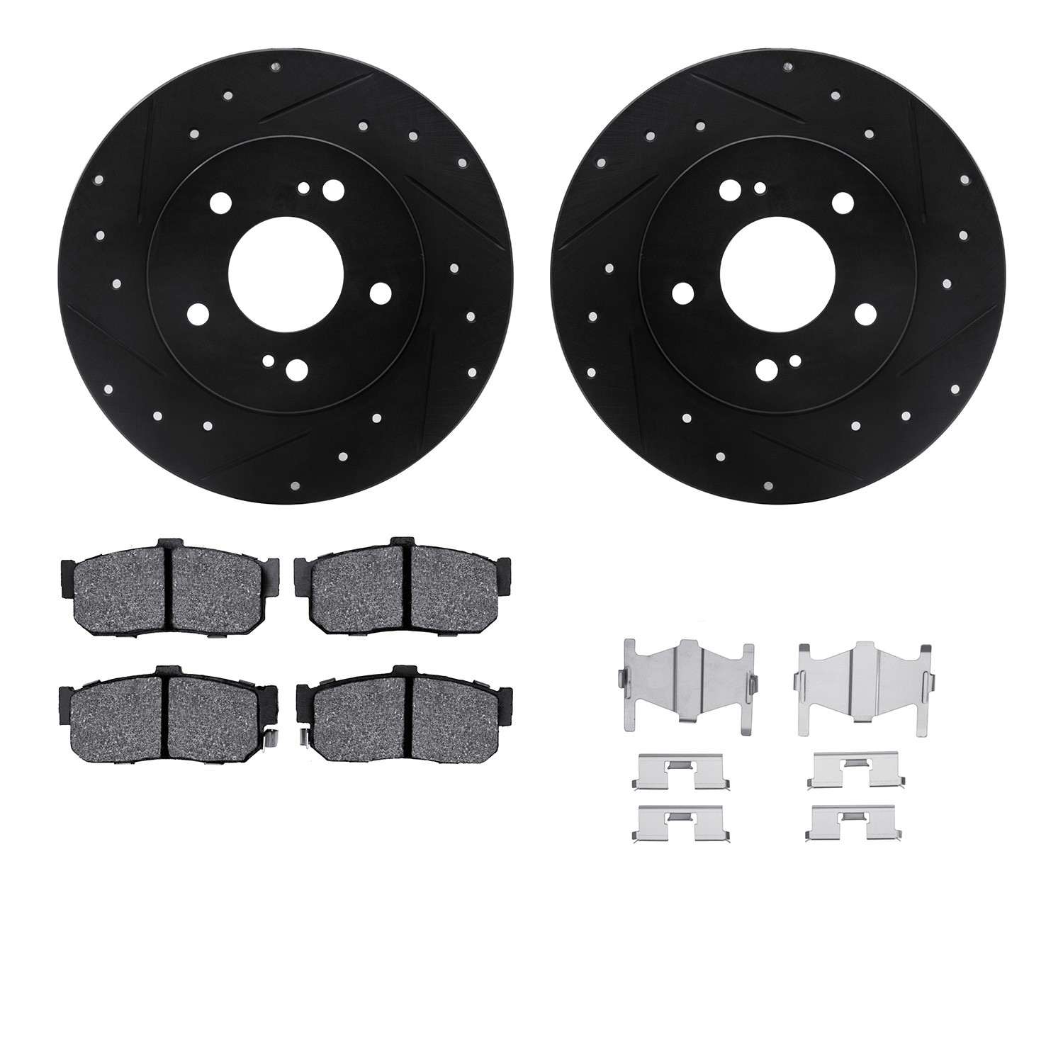 Dynamic Friction Company Disc Brake Kit 8512-67045