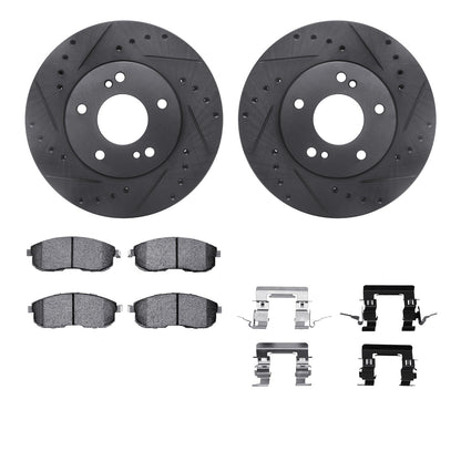 Dynamic Friction Company Disc Brake Kit 8512-67056