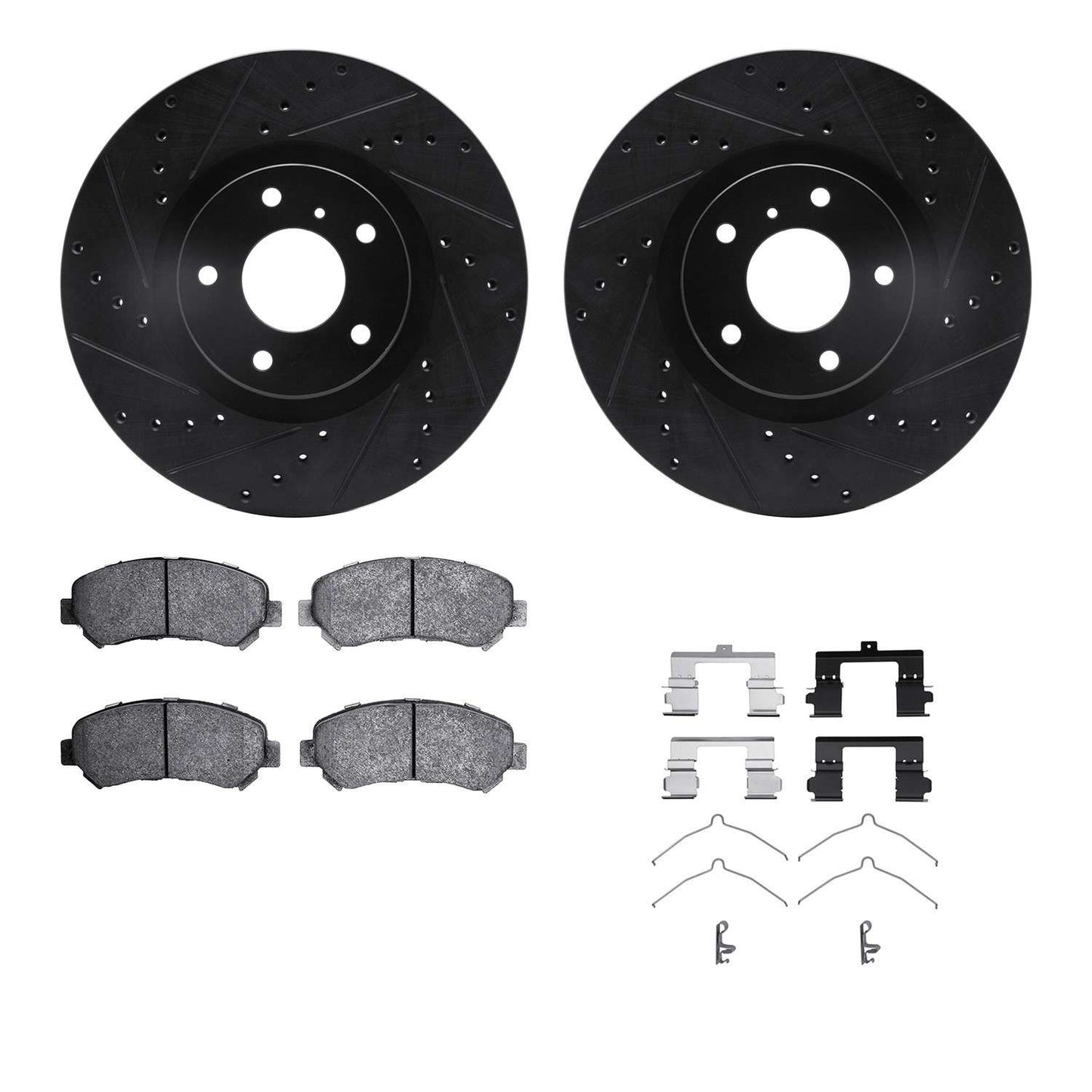 Dynamic Friction Company Disc Brake Kit 8512-67060