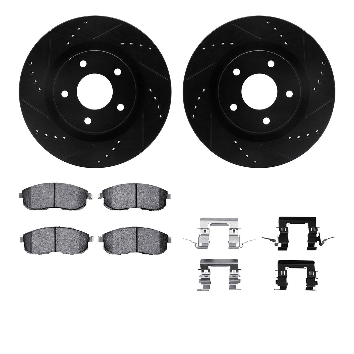 Dynamic Friction Company Disc Brake Kit 8512-67067