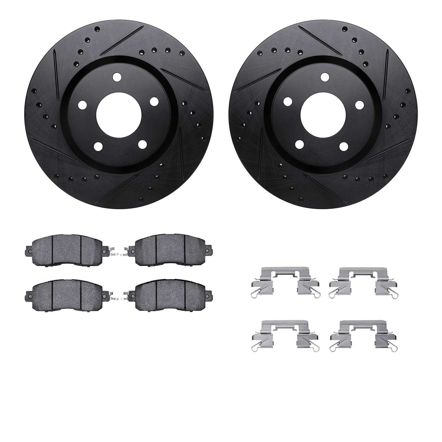 Dynamic Friction Company Disc Brake Kit 8512-67081