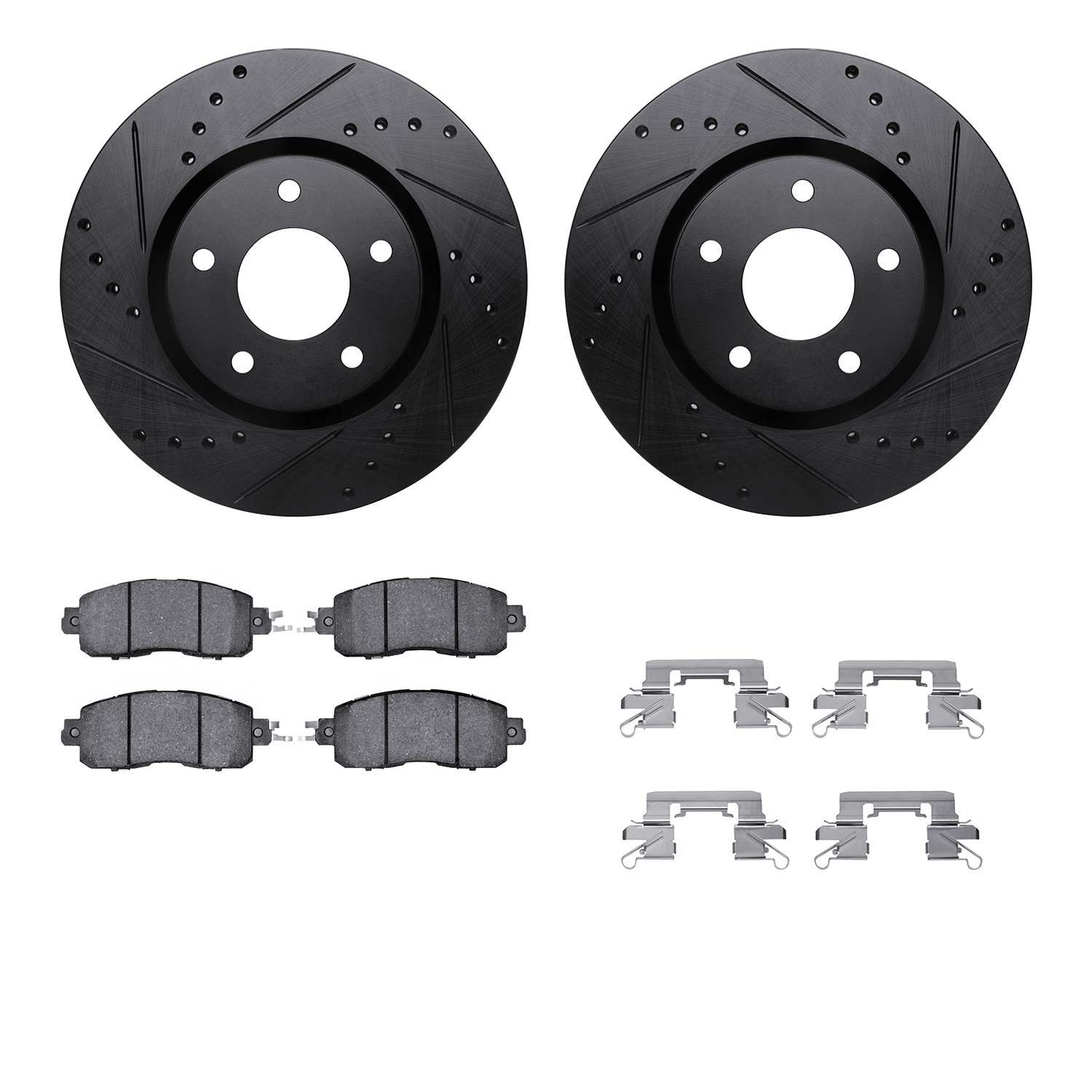 Dynamic Friction Company Disc Brake Kit 8512-67081