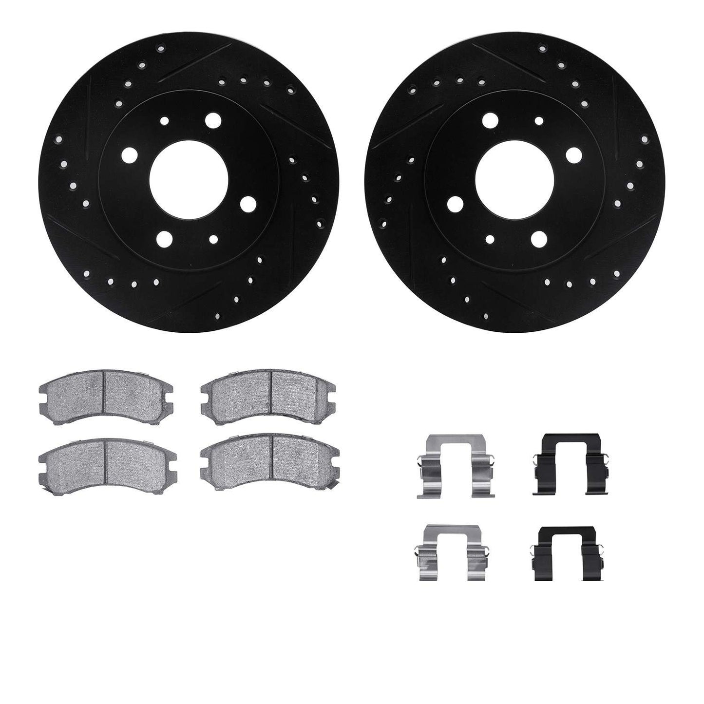 Dynamic Friction Company Disc Brake Kit 8512-67093