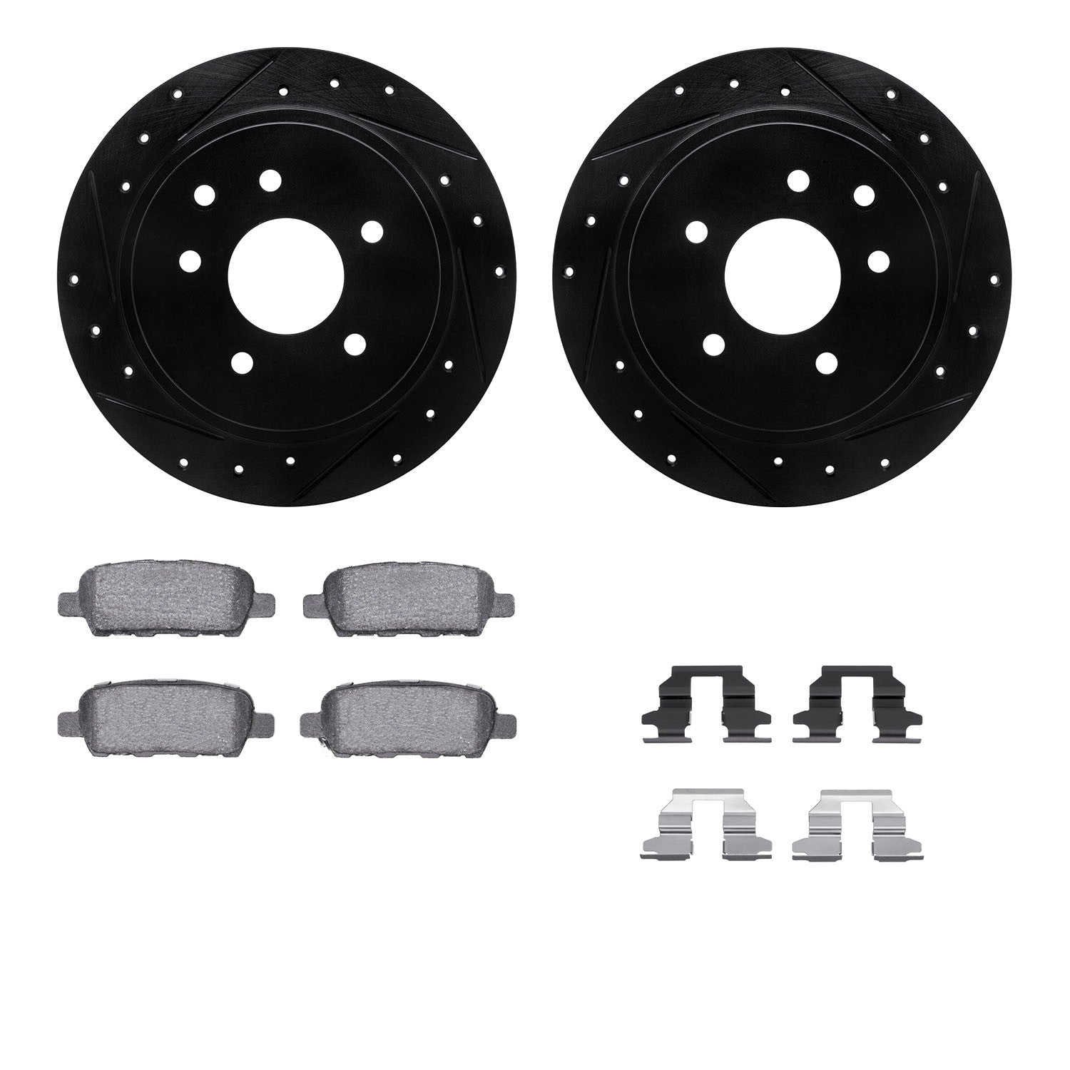 Dynamic Friction Company Disc Brake Kit 8512-67098