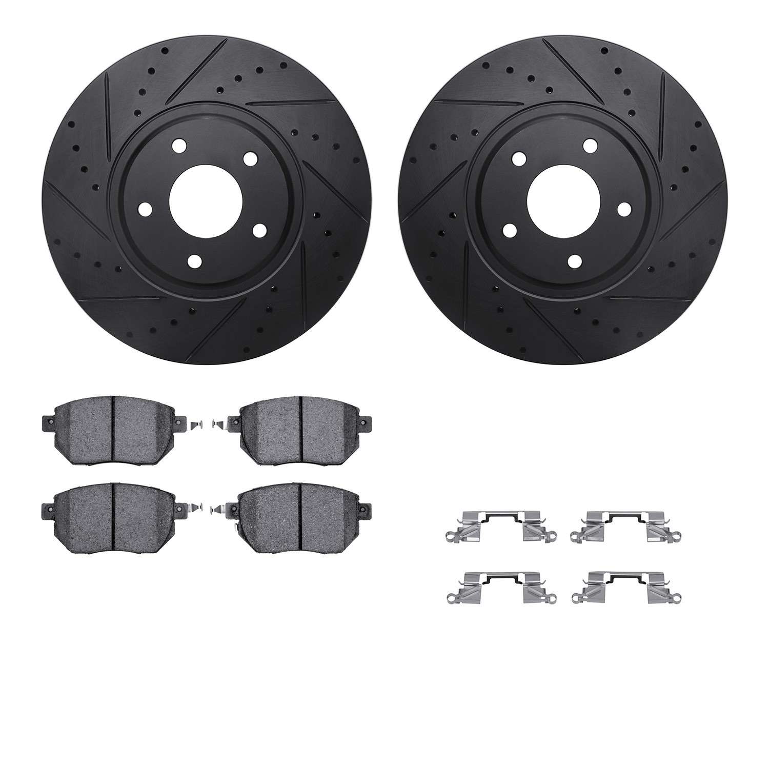 Dynamic Friction Company Disc Brake Kit 8512-67104