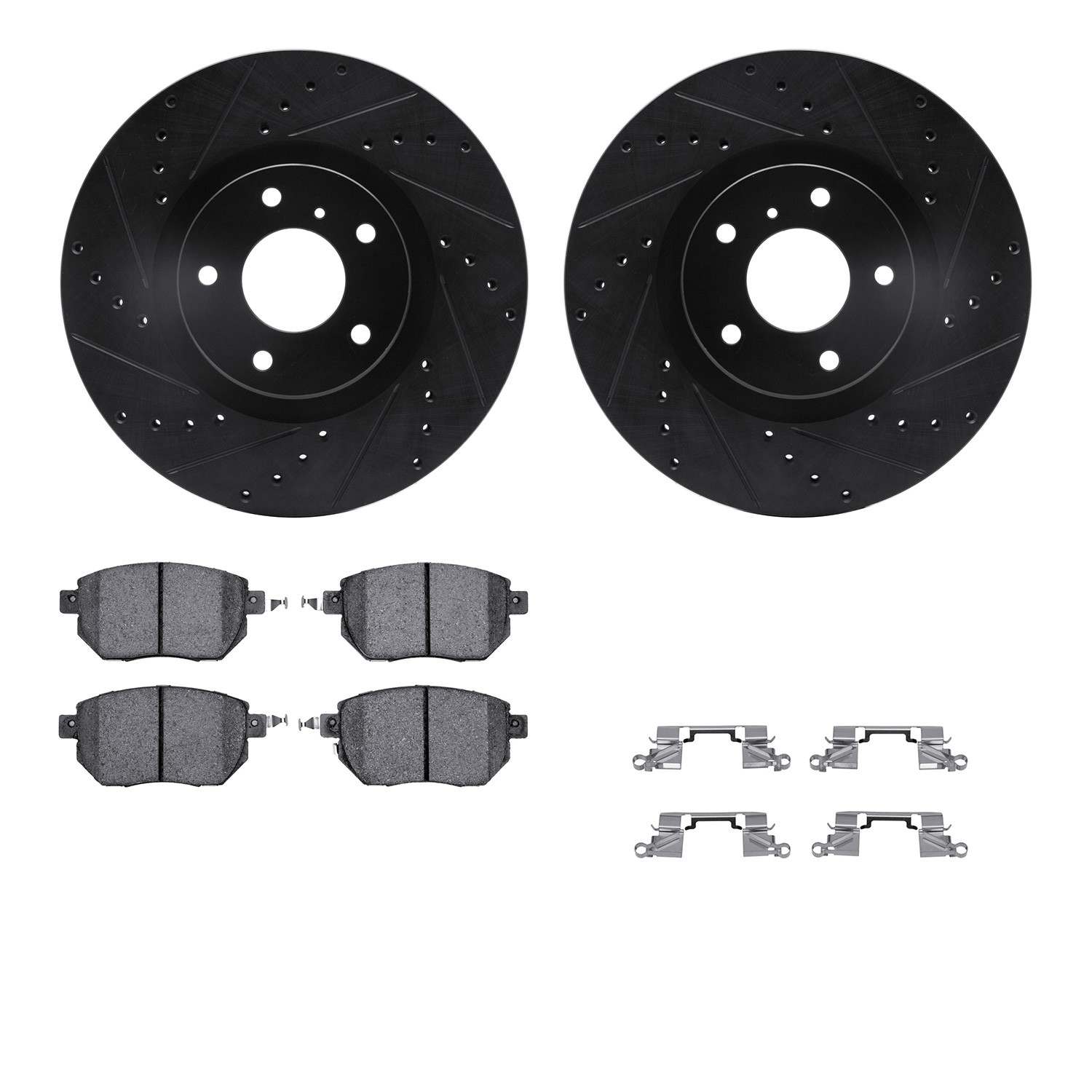 Dynamic Friction Company Disc Brake Kit 8512-67105