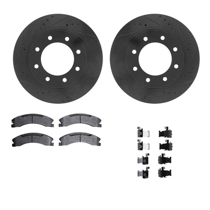 Dynamic Friction Company Disc Brake Kit 8512-67114