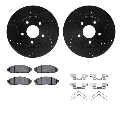 Dynamic Friction Company Disc Brake Kit 8512-67115