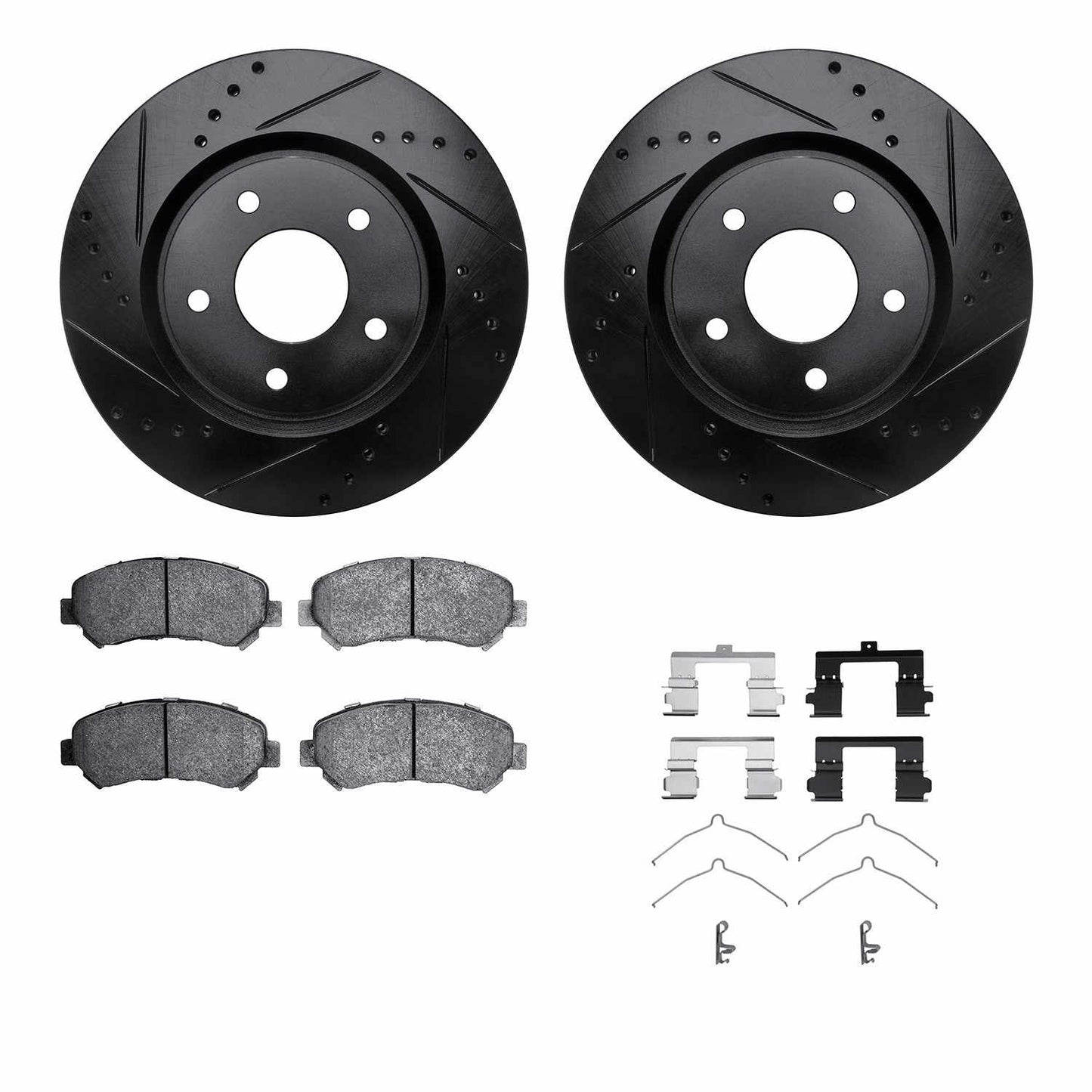 Dynamic Friction Company Disc Brake Kit 8512-67116